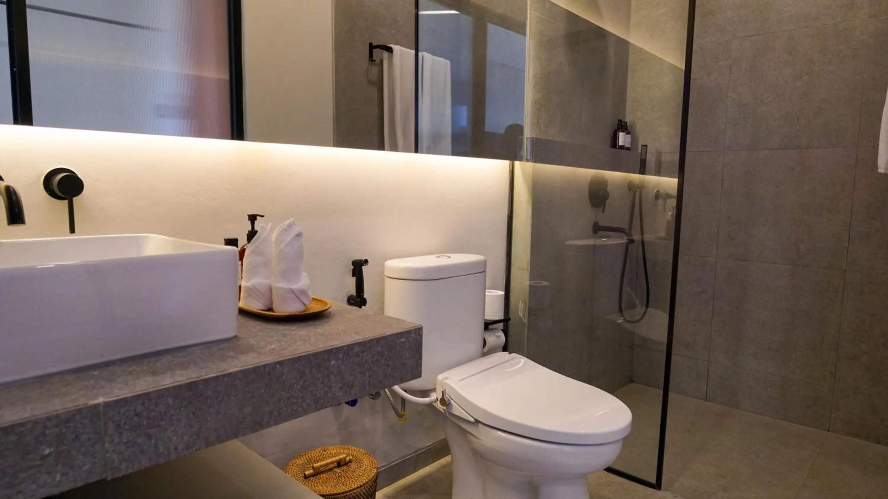 Bathroom in The Menuai Bali Villas Canggu