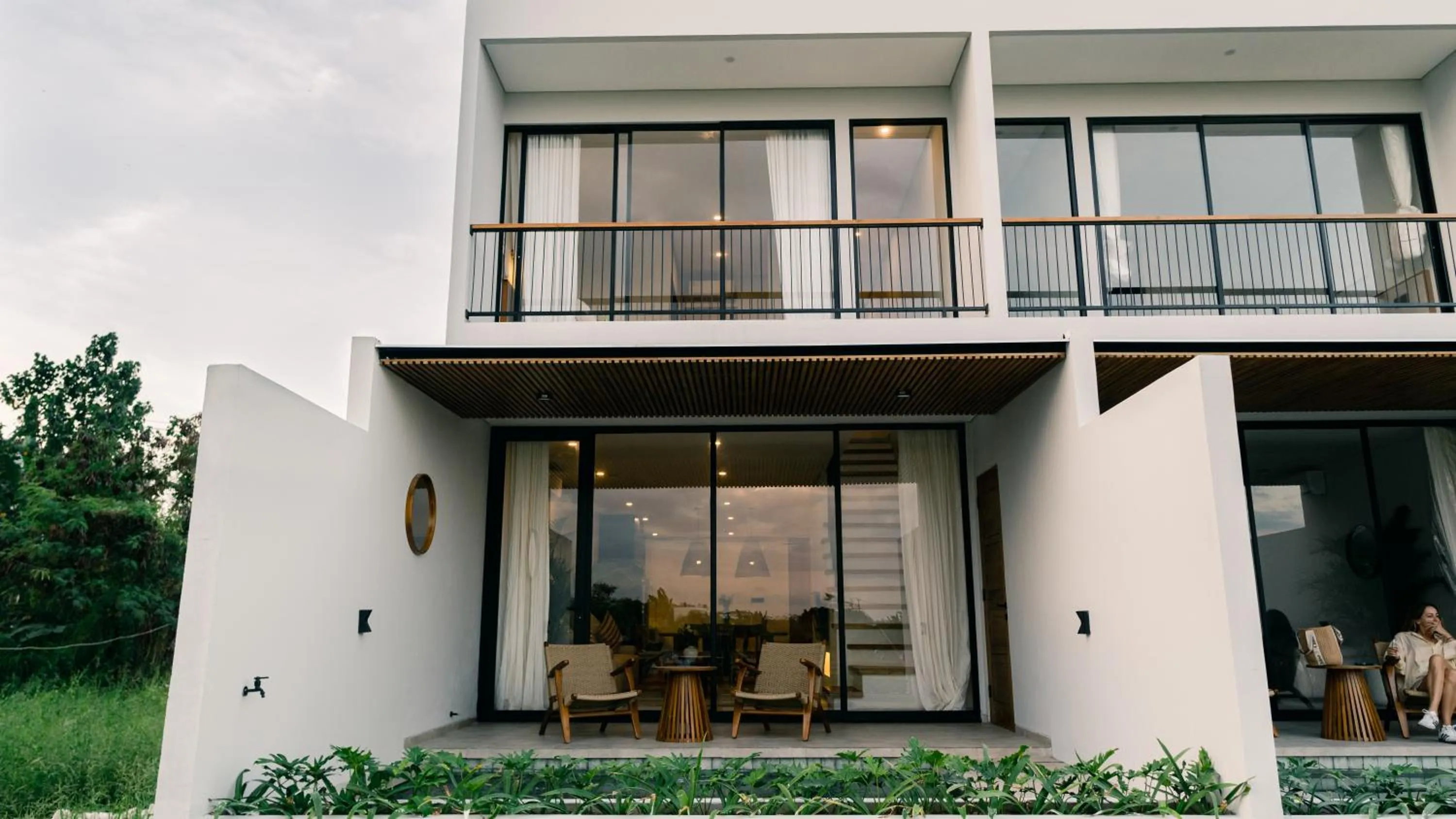 Property building in The Menuai Bali Villas Canggu