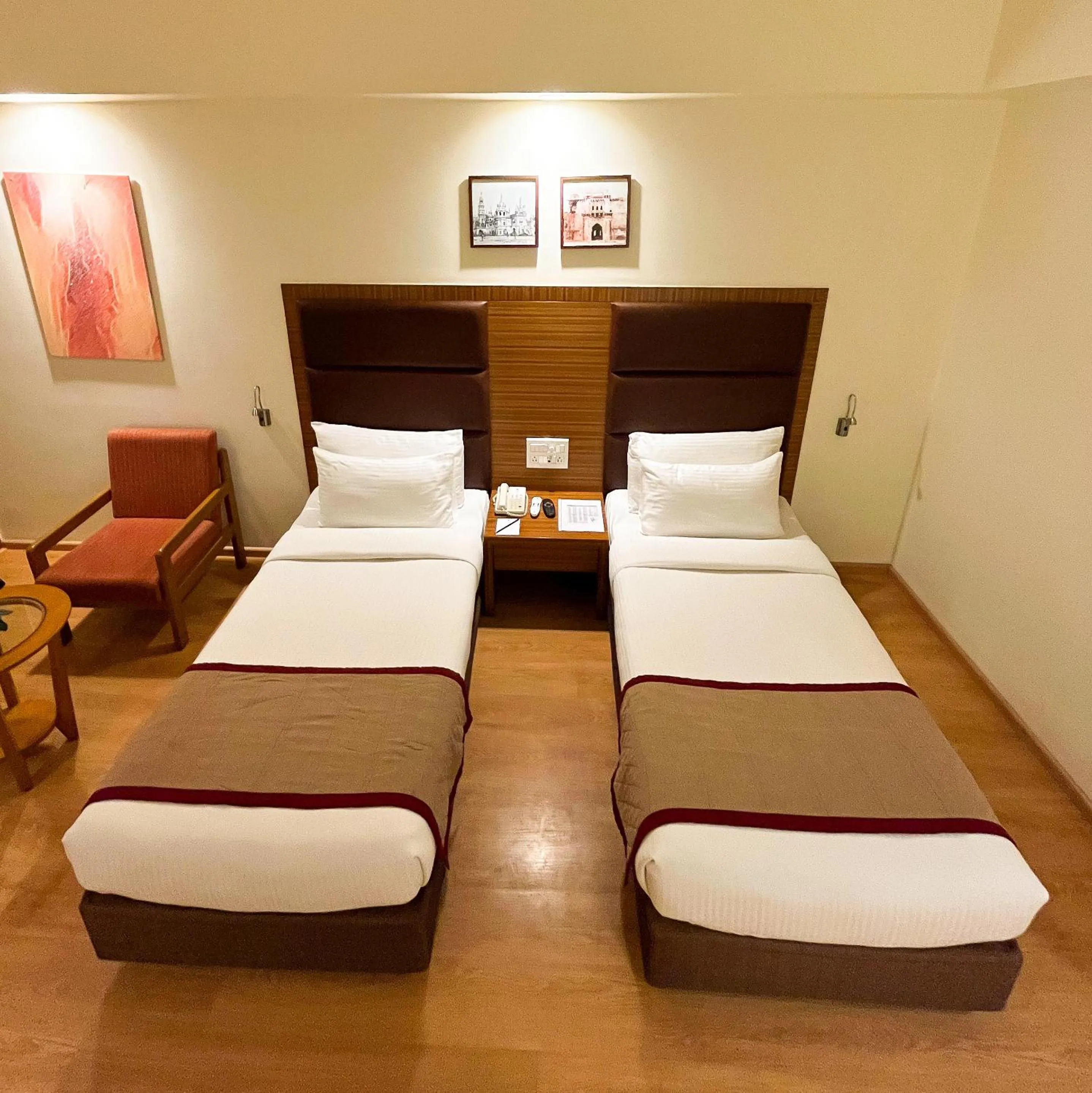 Bedroom, Bed in Ramee Panchshil