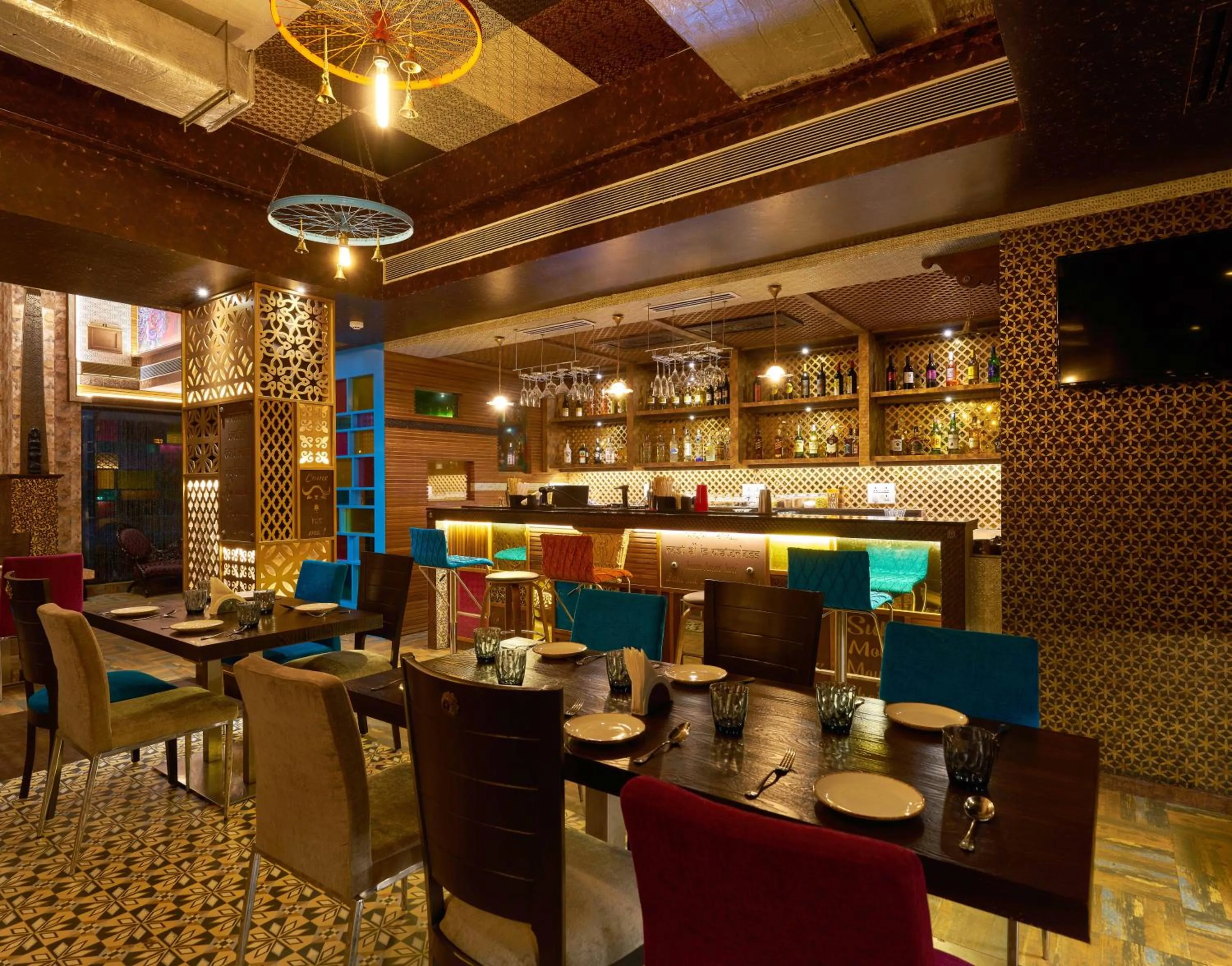 Lounge or bar in Ramee Panchshil