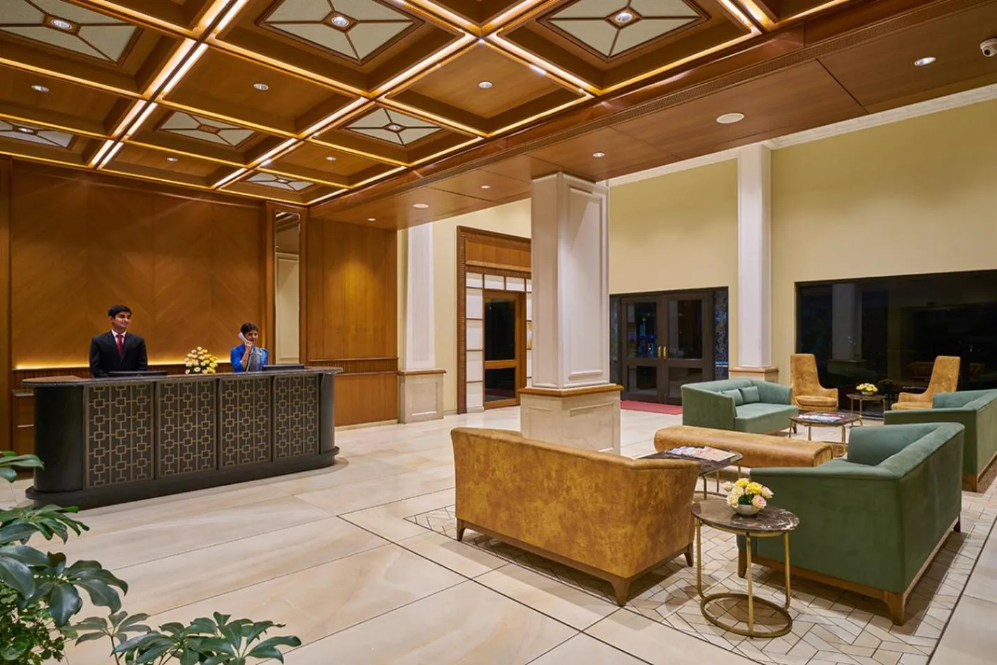 Lobby or reception in Ramee Panchshil