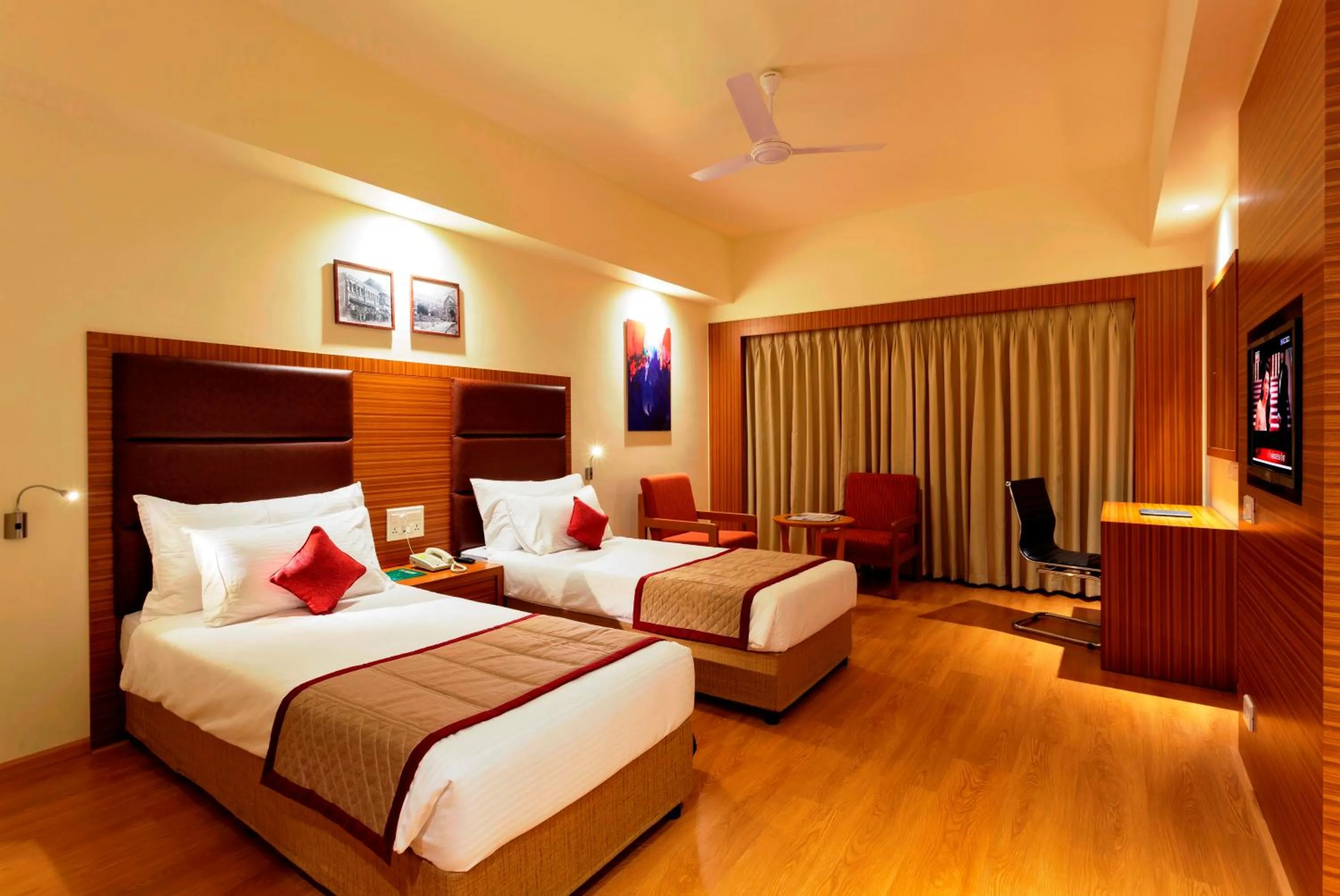 Bed in Ramee Panchshil