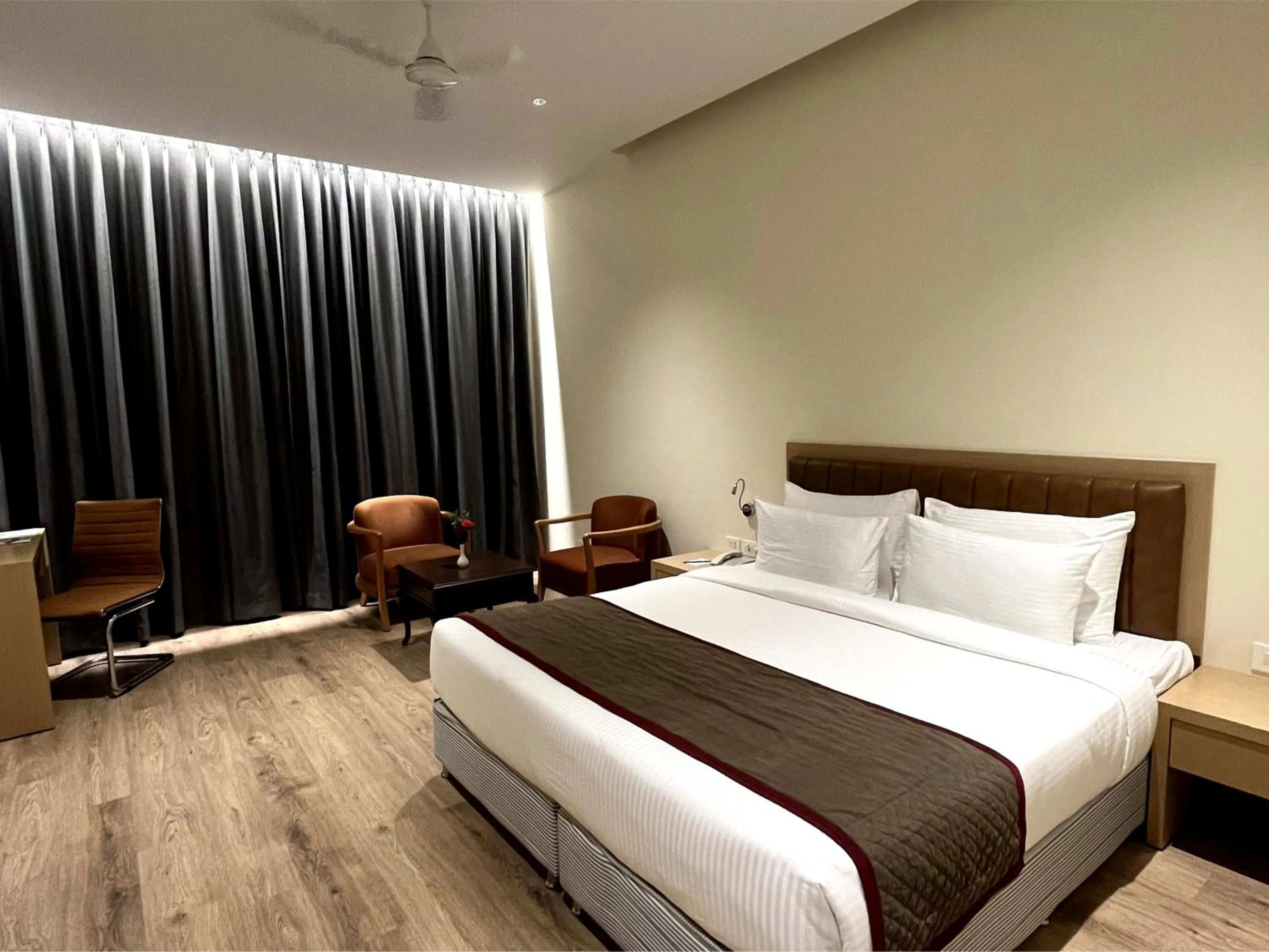 Bed in Ramee Panchshil