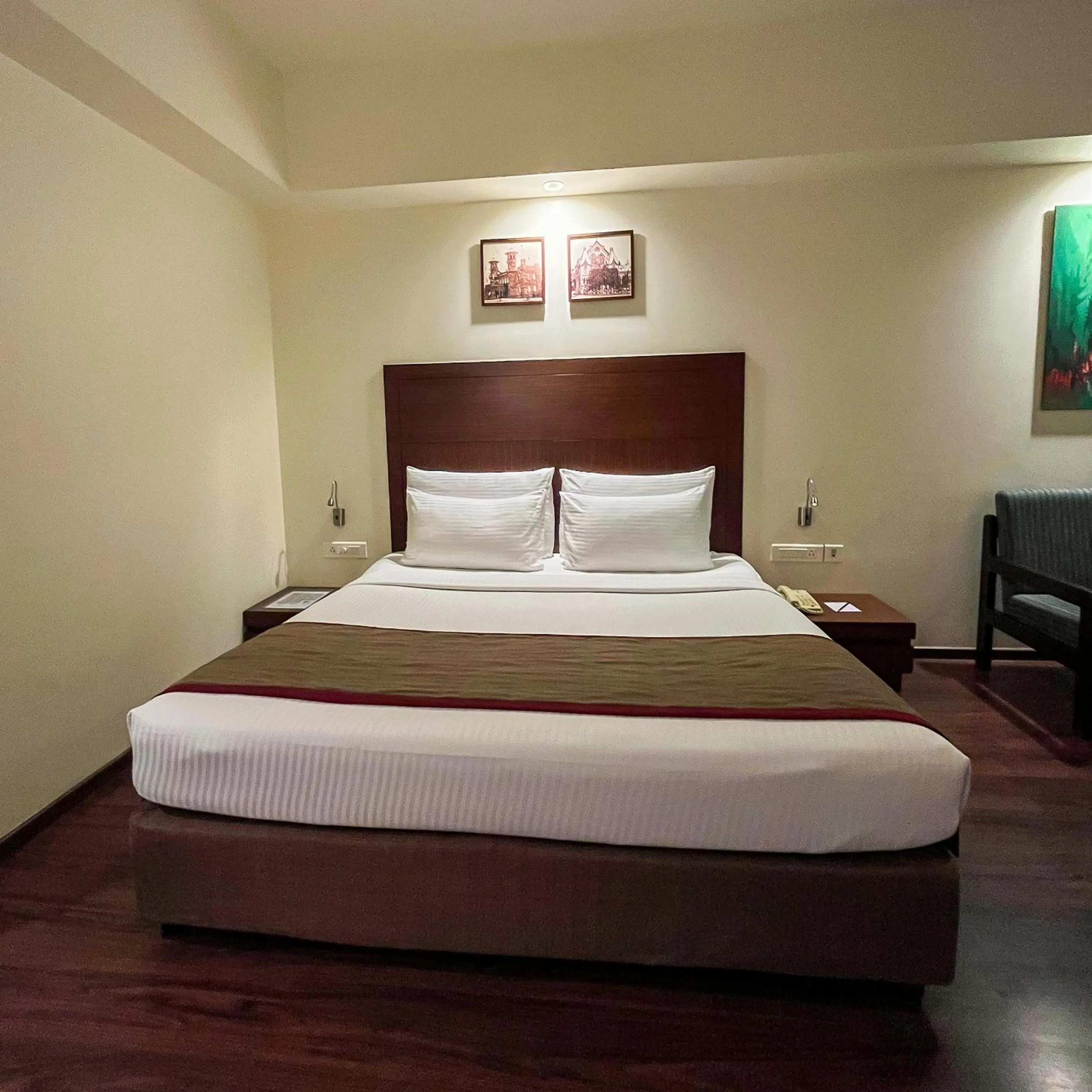 Bed in Ramee Panchshil