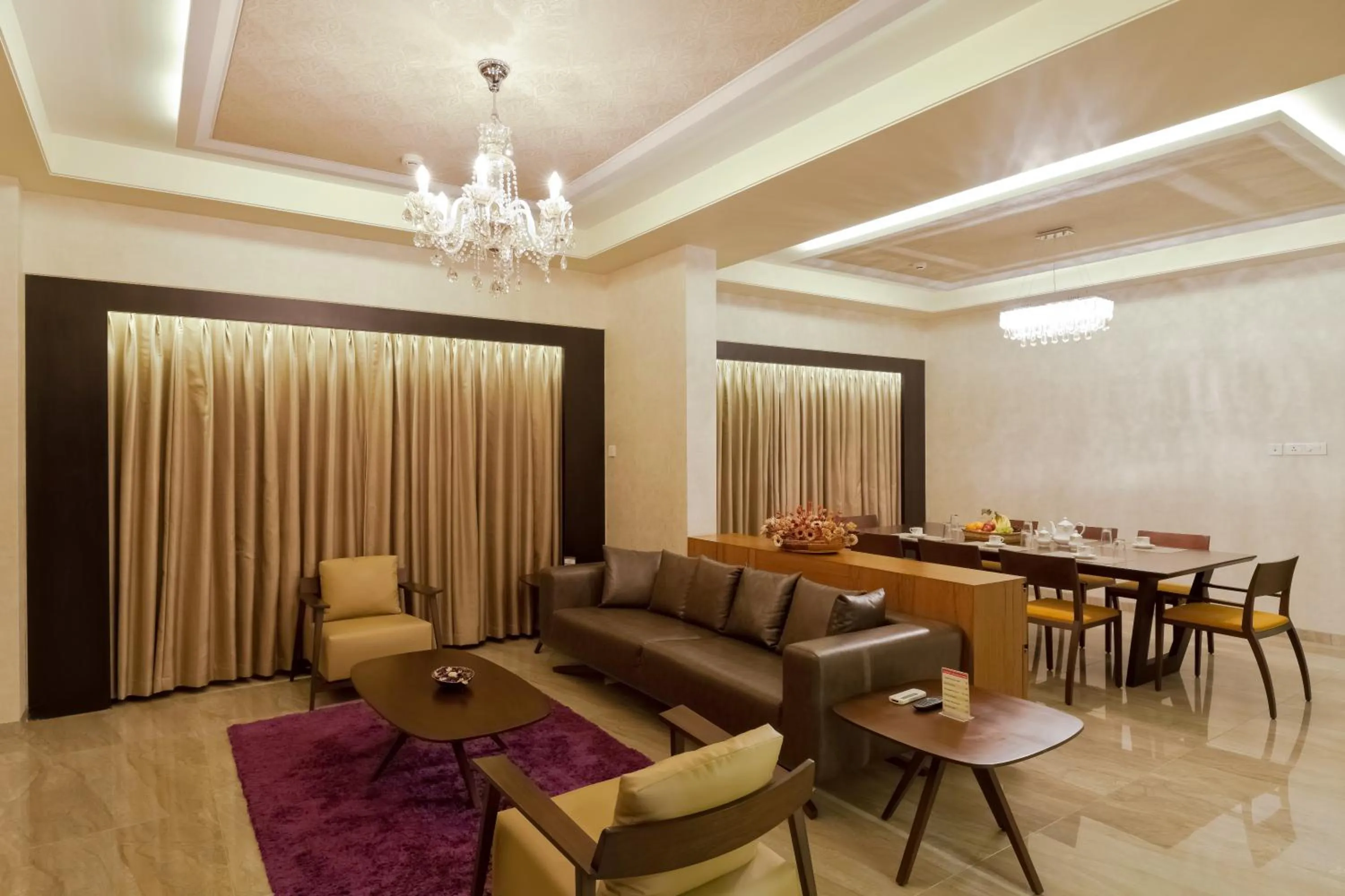 Living room in Ramee Panchshil