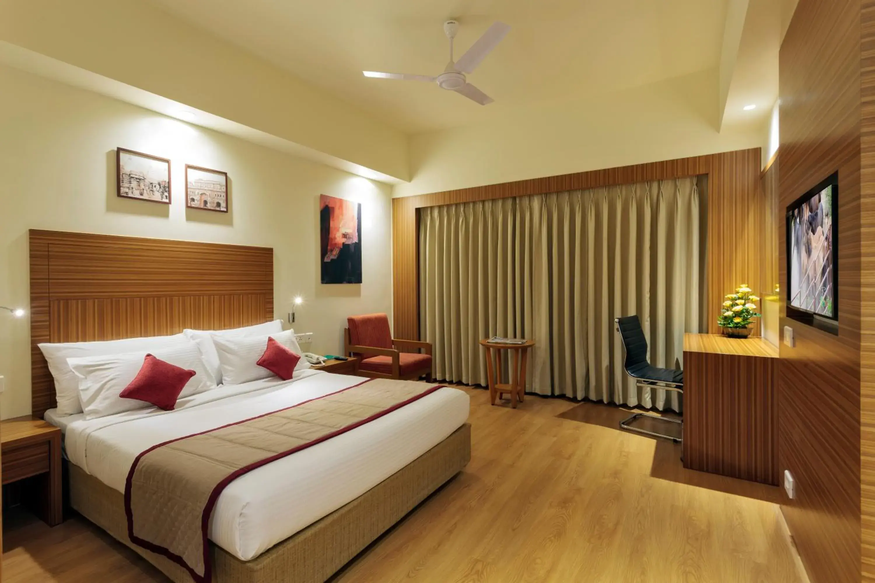 Deluxe Double Room - single occupancy in Ramee Panchshil Deluxe Double Room - single occupancy in Ramee Panchshil