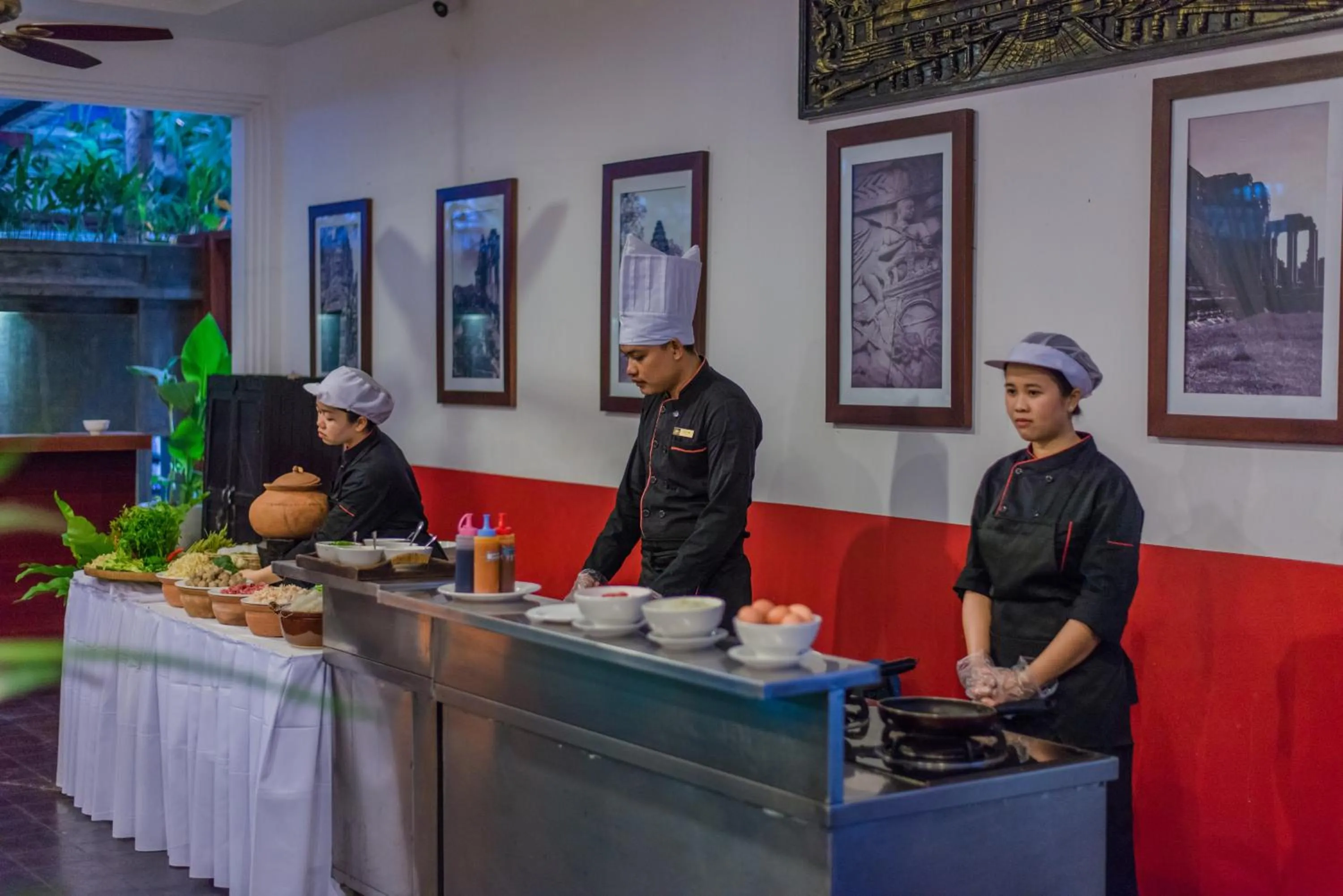 Breakfast in Mekong Angkor Deluxe Hotel