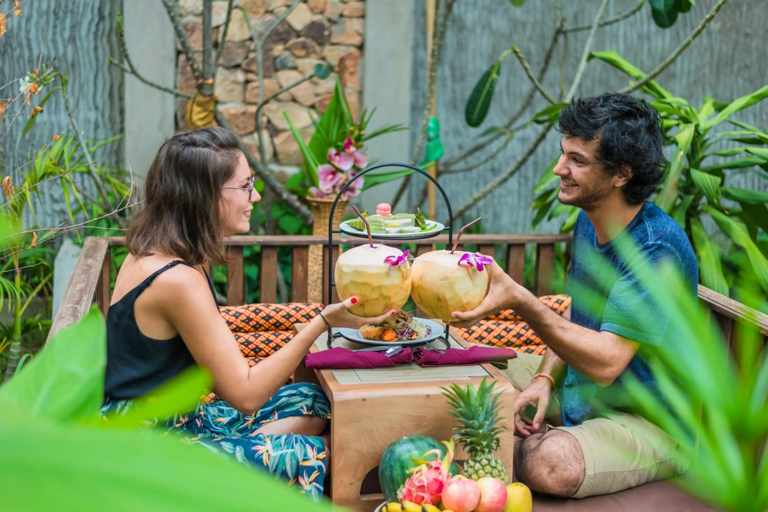 Food and drinks in Mekong Angkor Deluxe Hotel