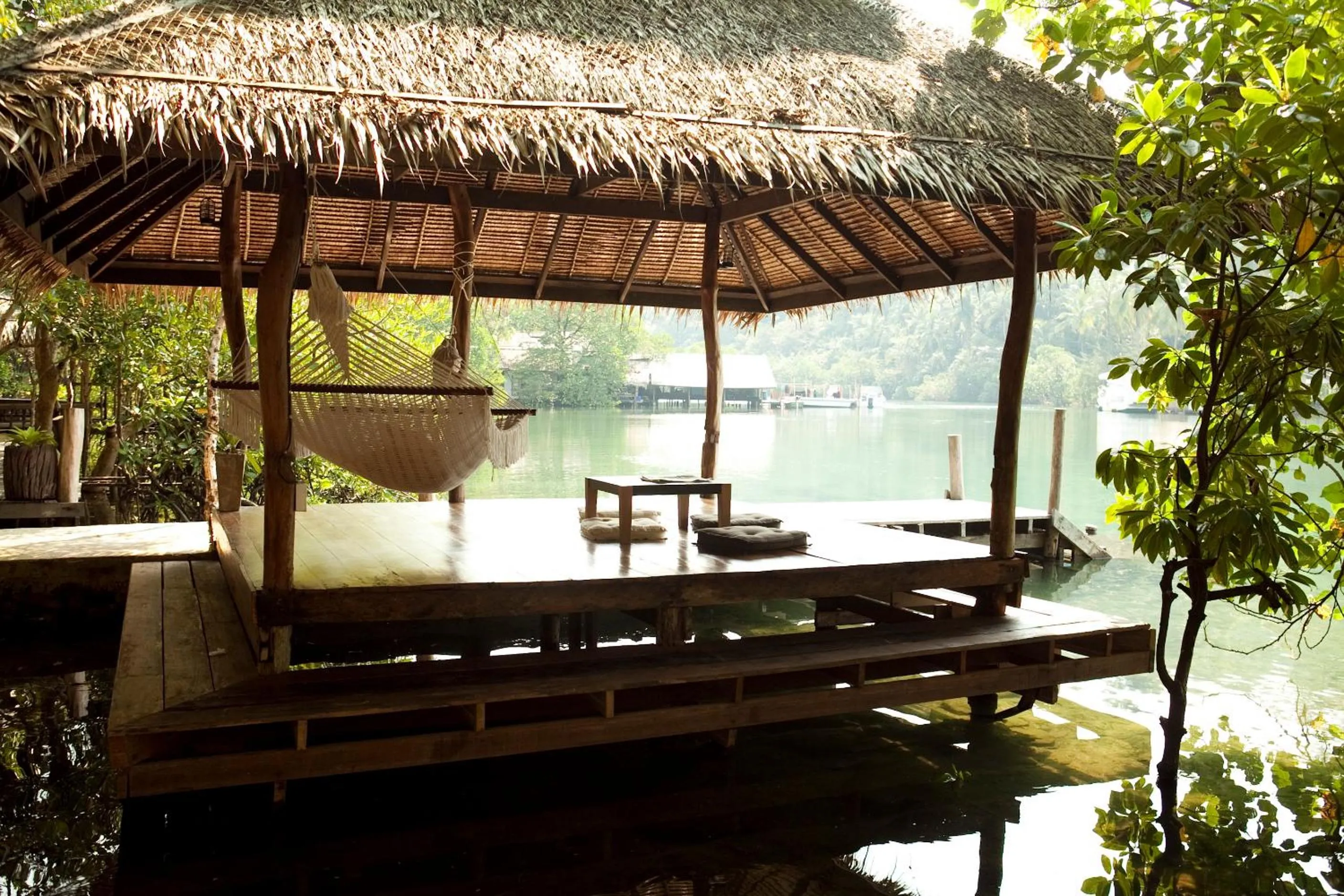 Patio in Captain Hook Resort @Koh Kood