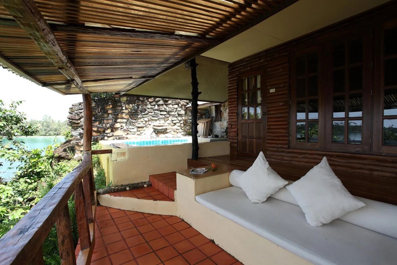 Balcony/Terrace in Captain Hook Resort @Koh Kood