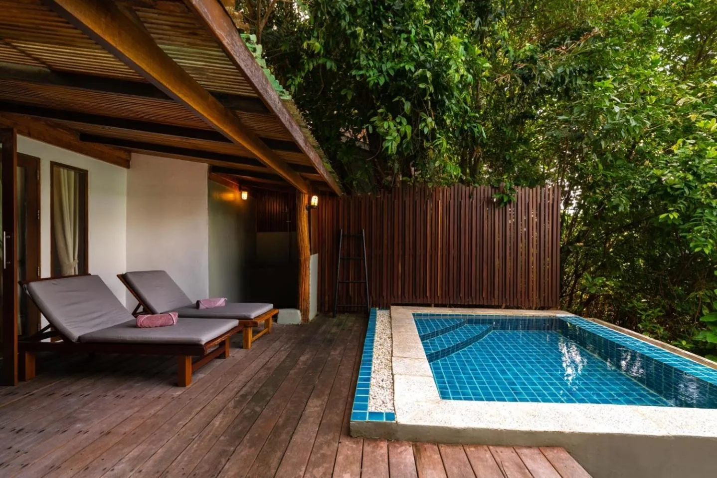 Patio in Captain Hook Resort @Koh Kood