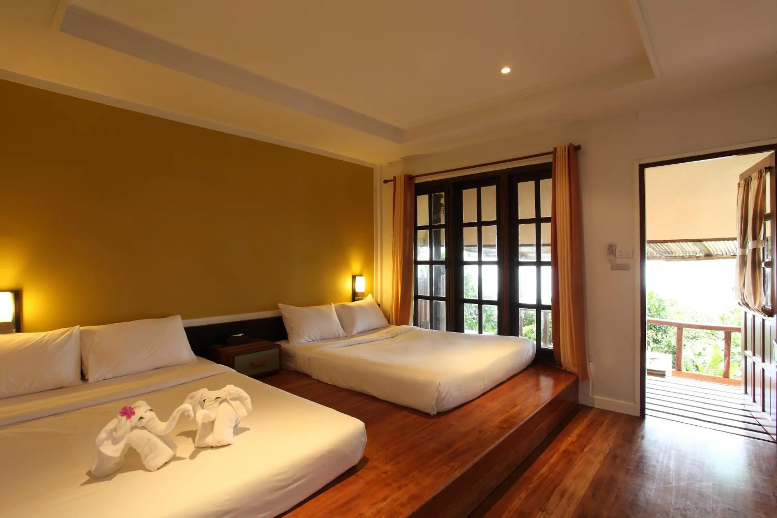 Bed in Captain Hook Resort @Koh Kood Bed in Captain Hook Resort @Koh Kood