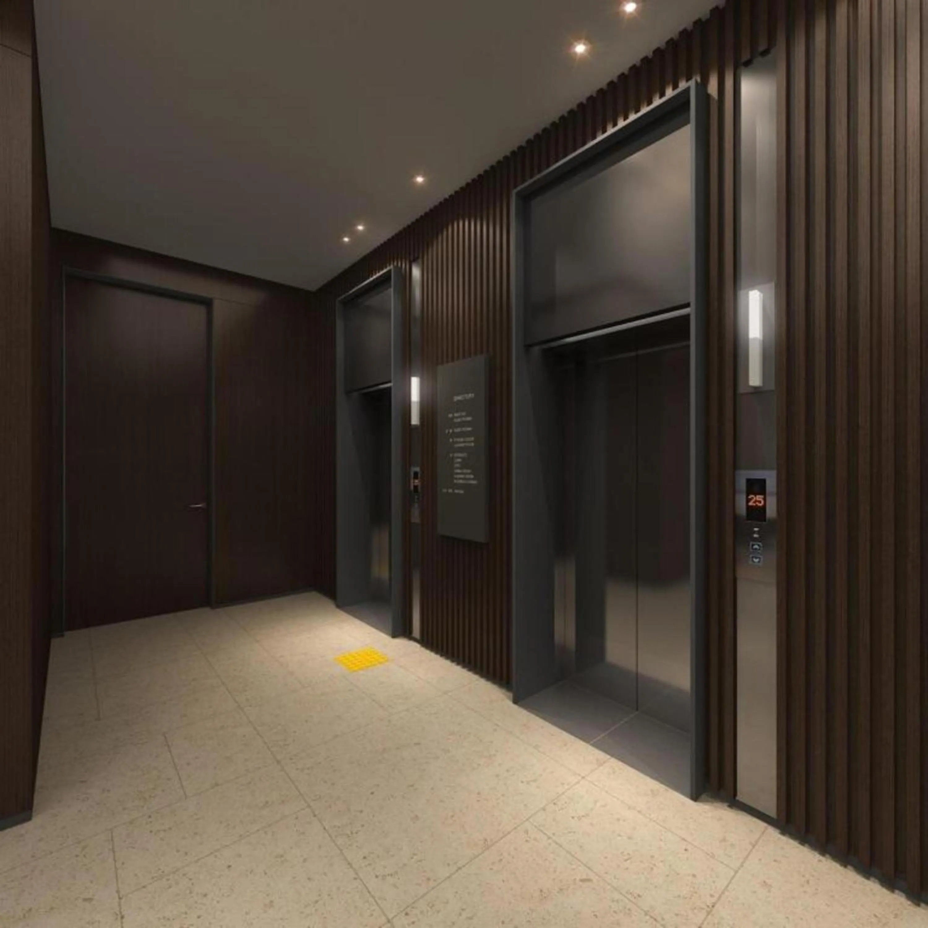 elevator in Shilla Stay Jeonju Hanok Village