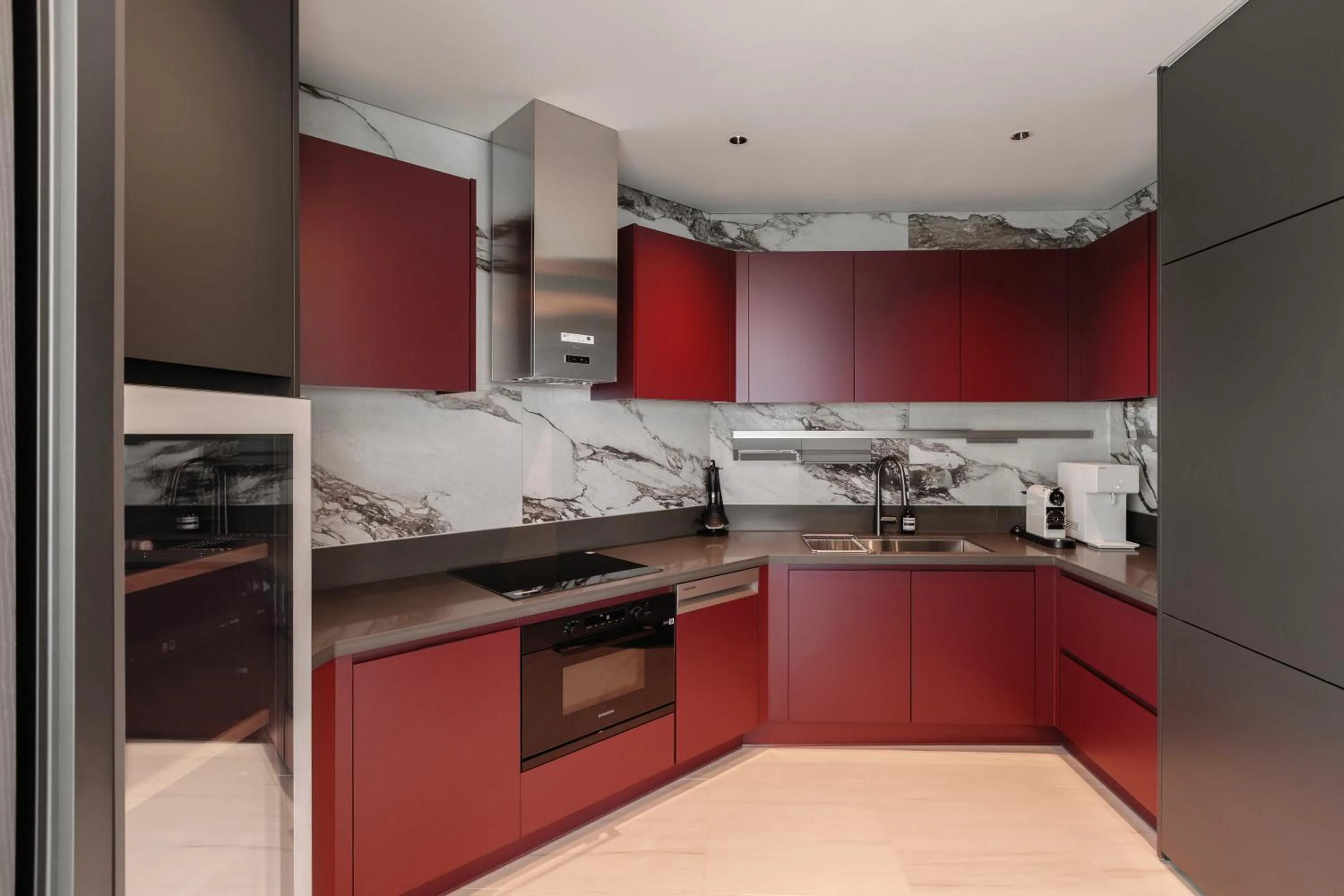 kitchen in NewCZ Haeundae Residence