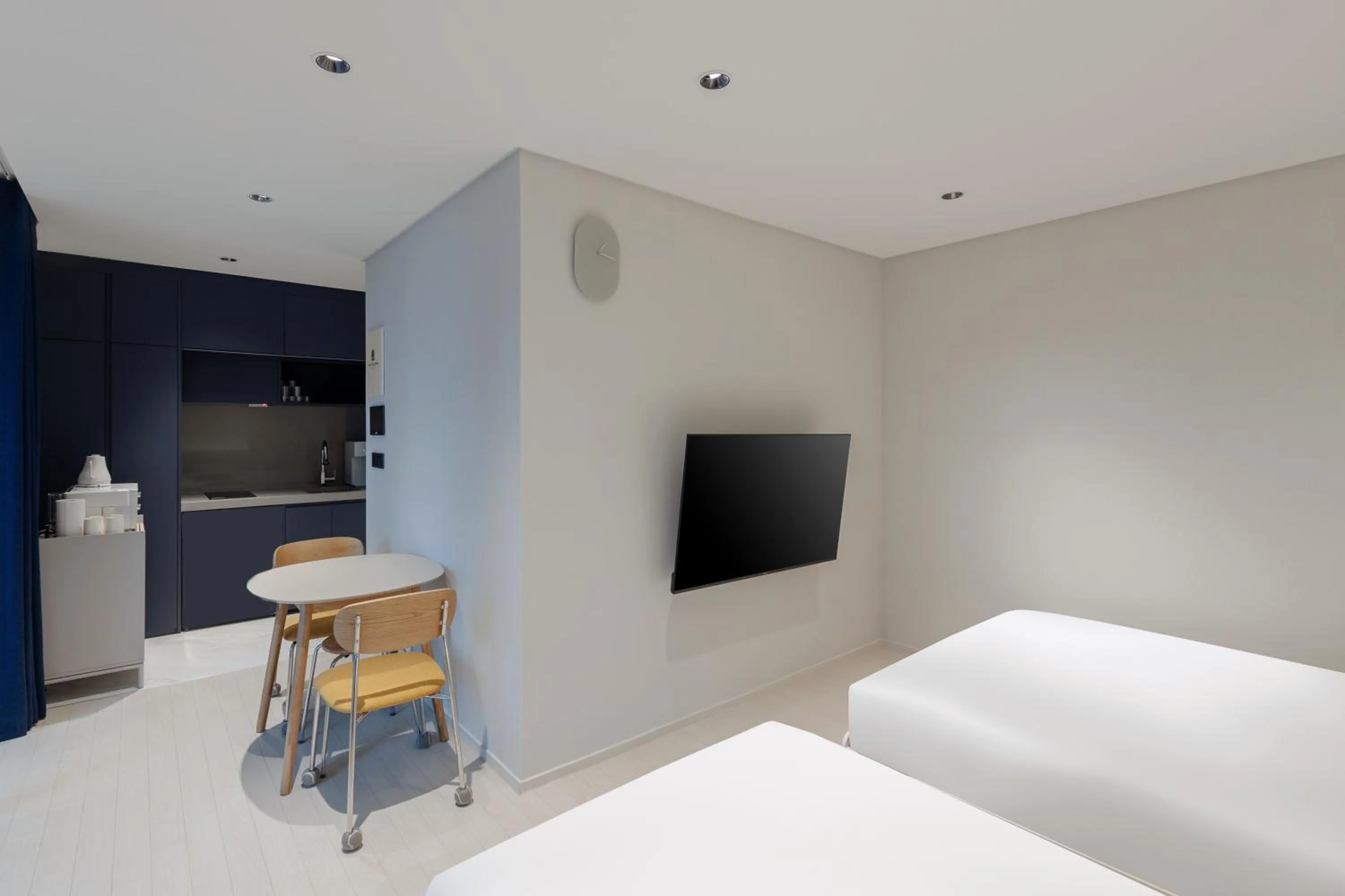 kitchen, Bed in NewCZ Haeundae Residence
