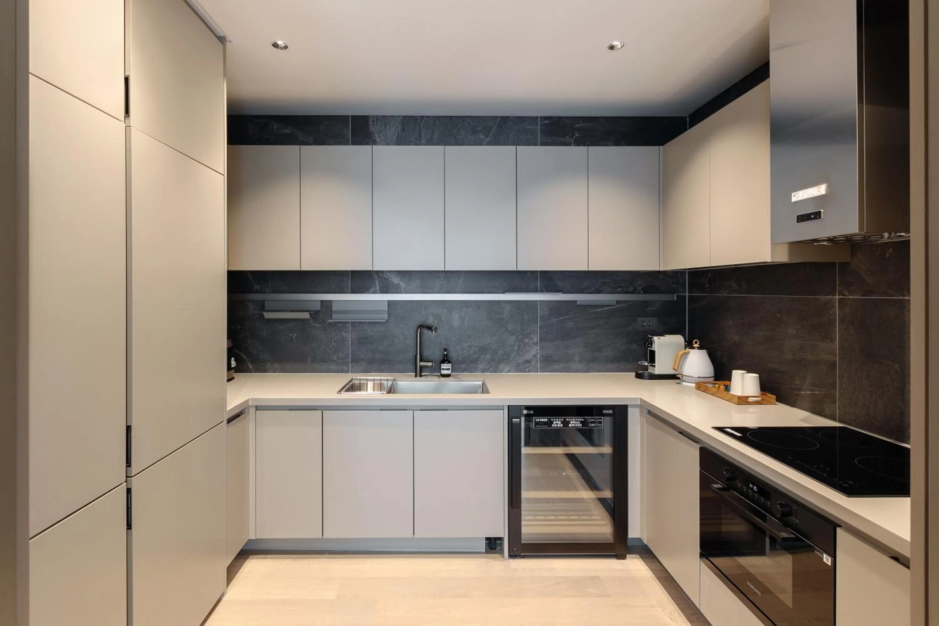 kitchen in NewCZ Haeundae Residence