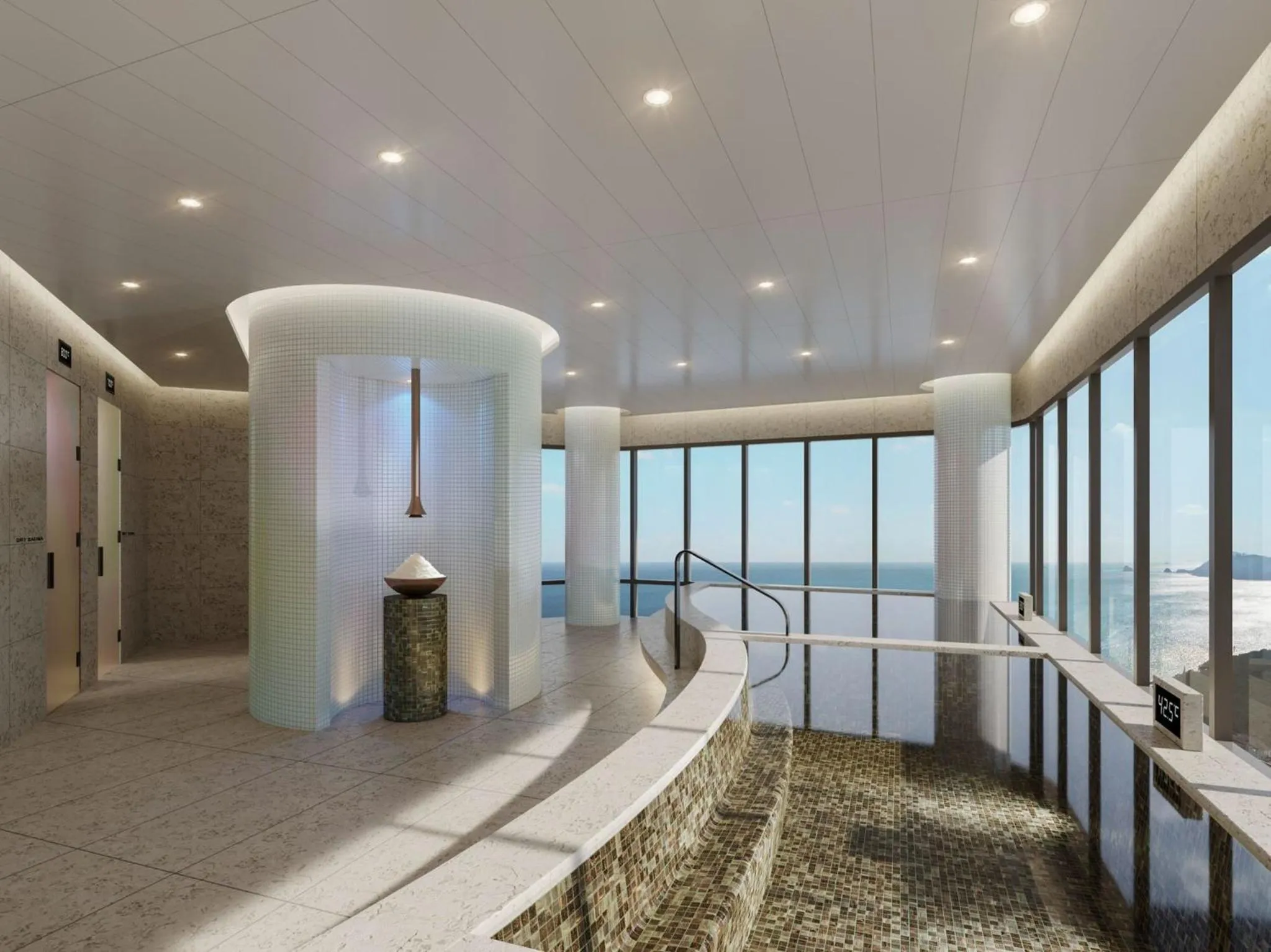 Sauna in NewCZ Haeundae Residence