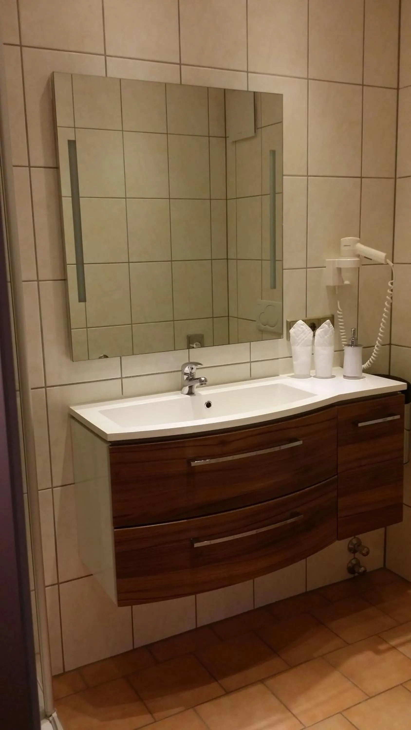 Shower in Landhaus Oberaurach