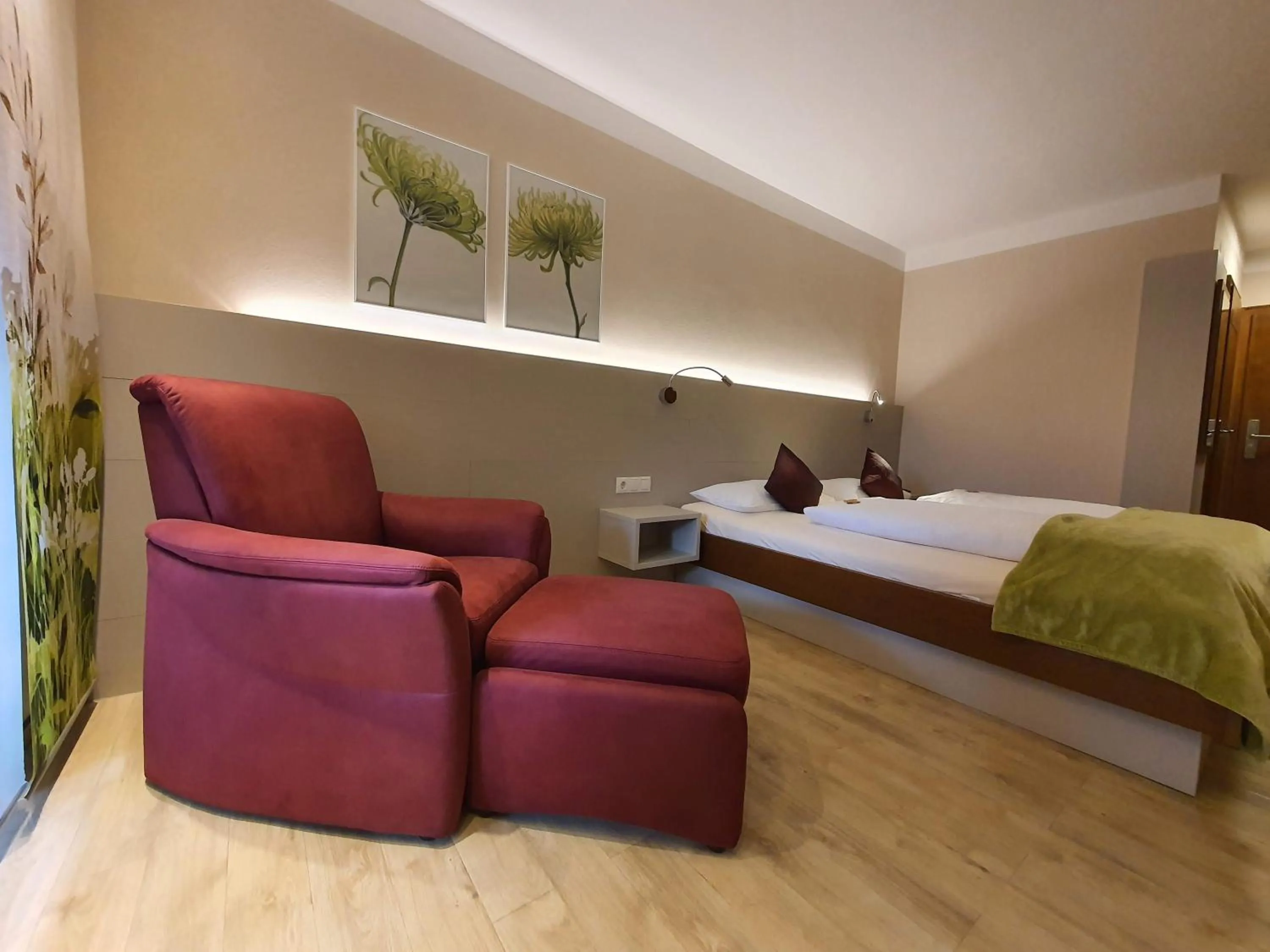 Bed in Landhaus Oberaurach