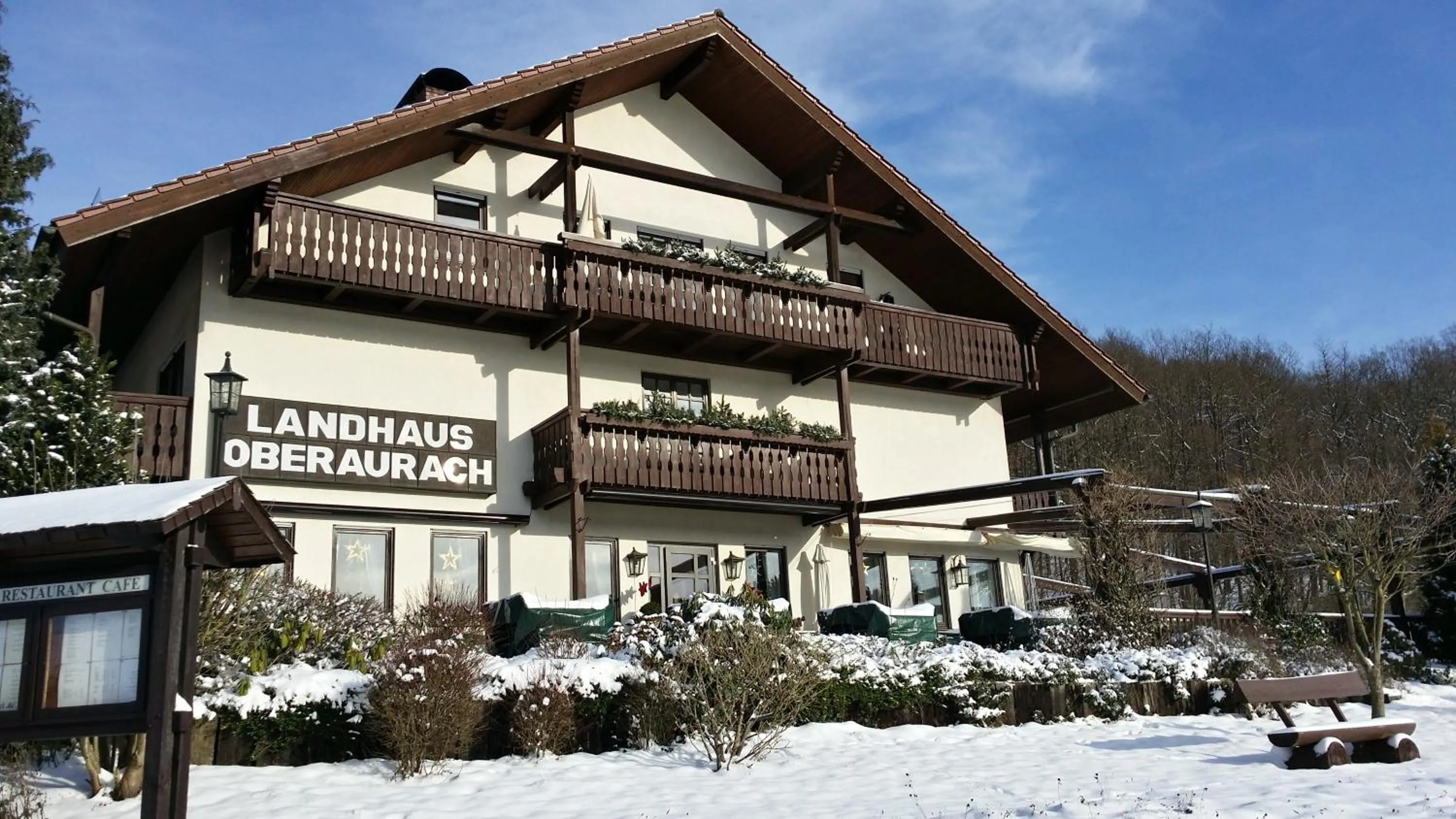 Winter in Landhaus Oberaurach