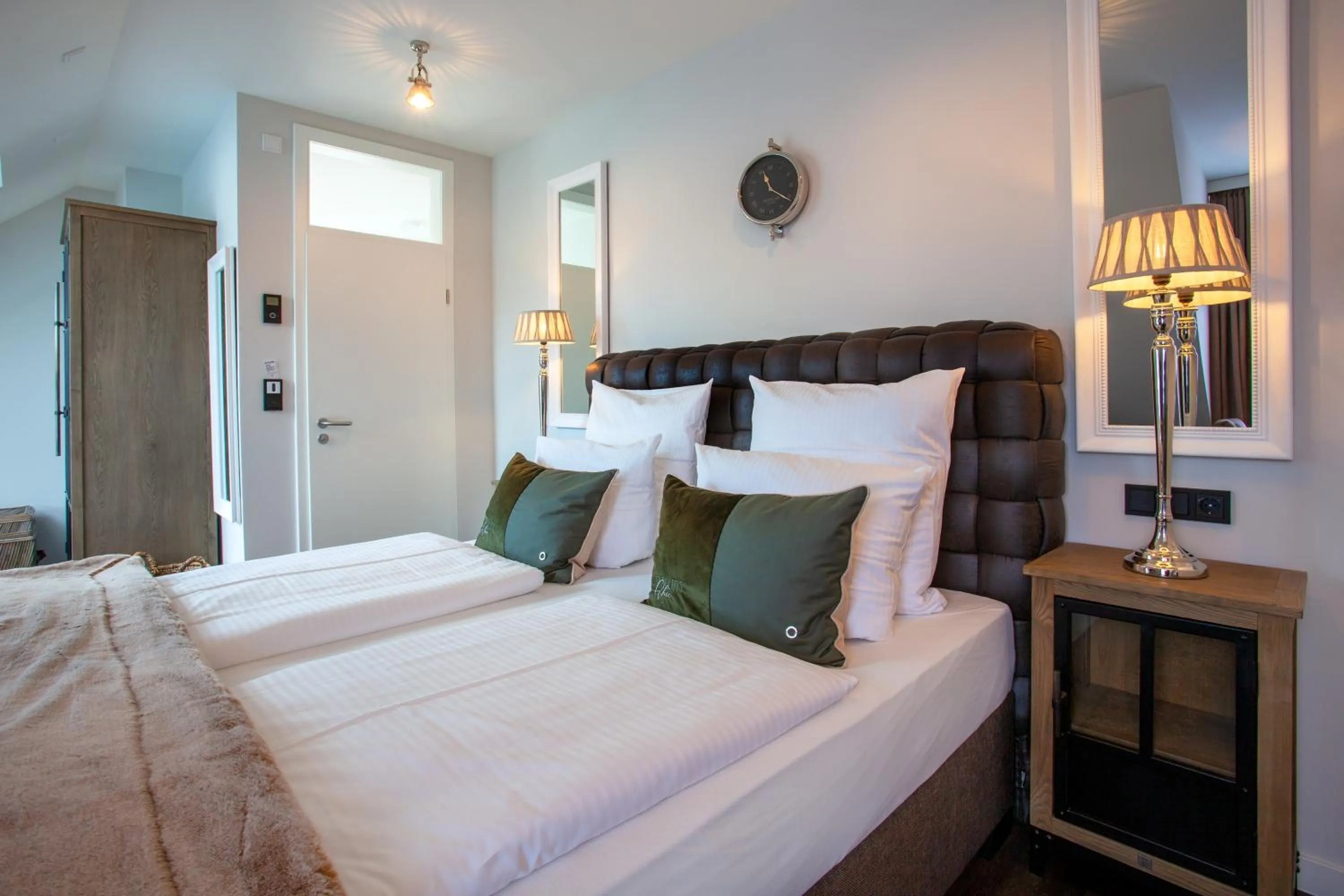 Bed in Hotel Achterum Greetsiel