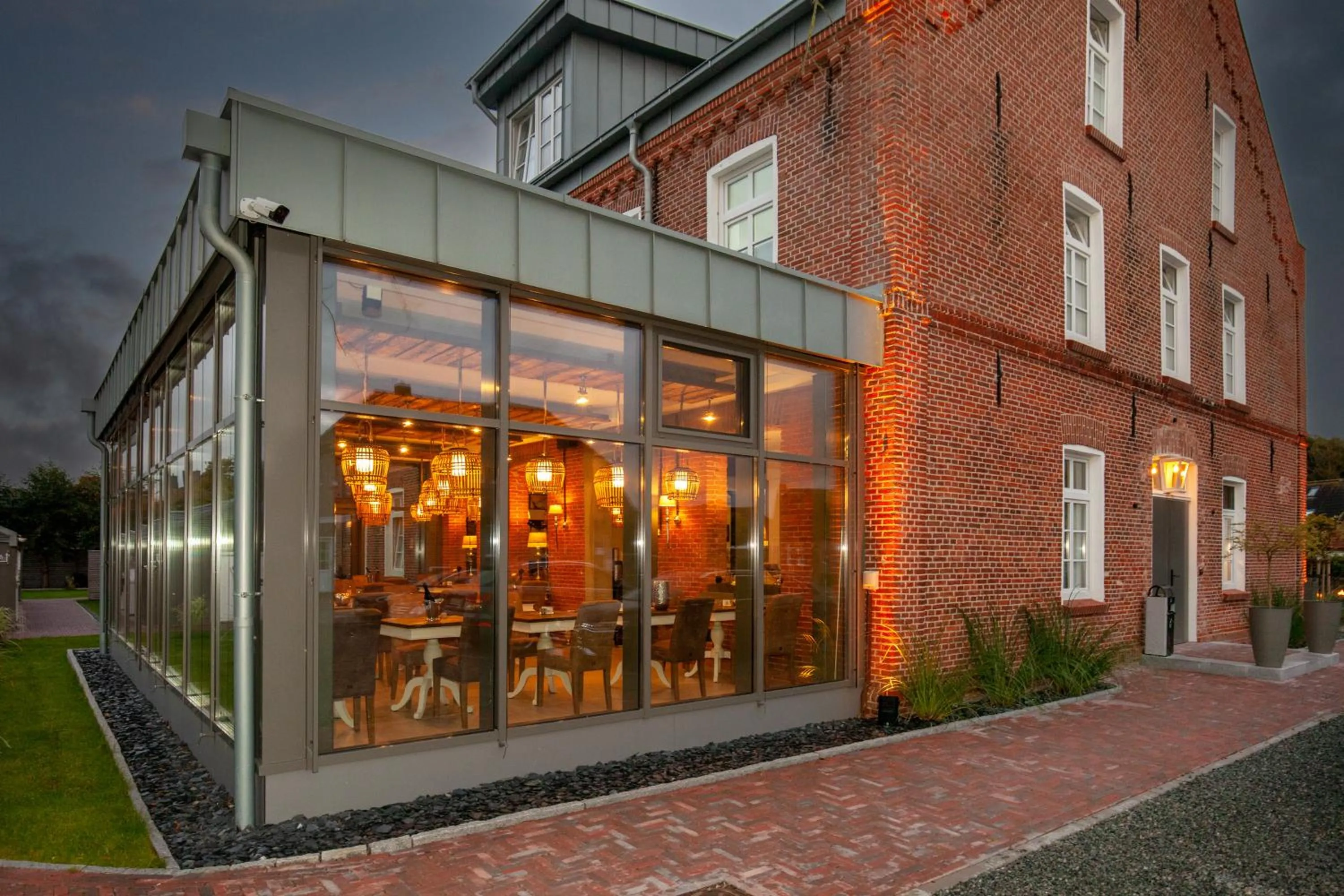 Property building in Hotel Achterum Greetsiel