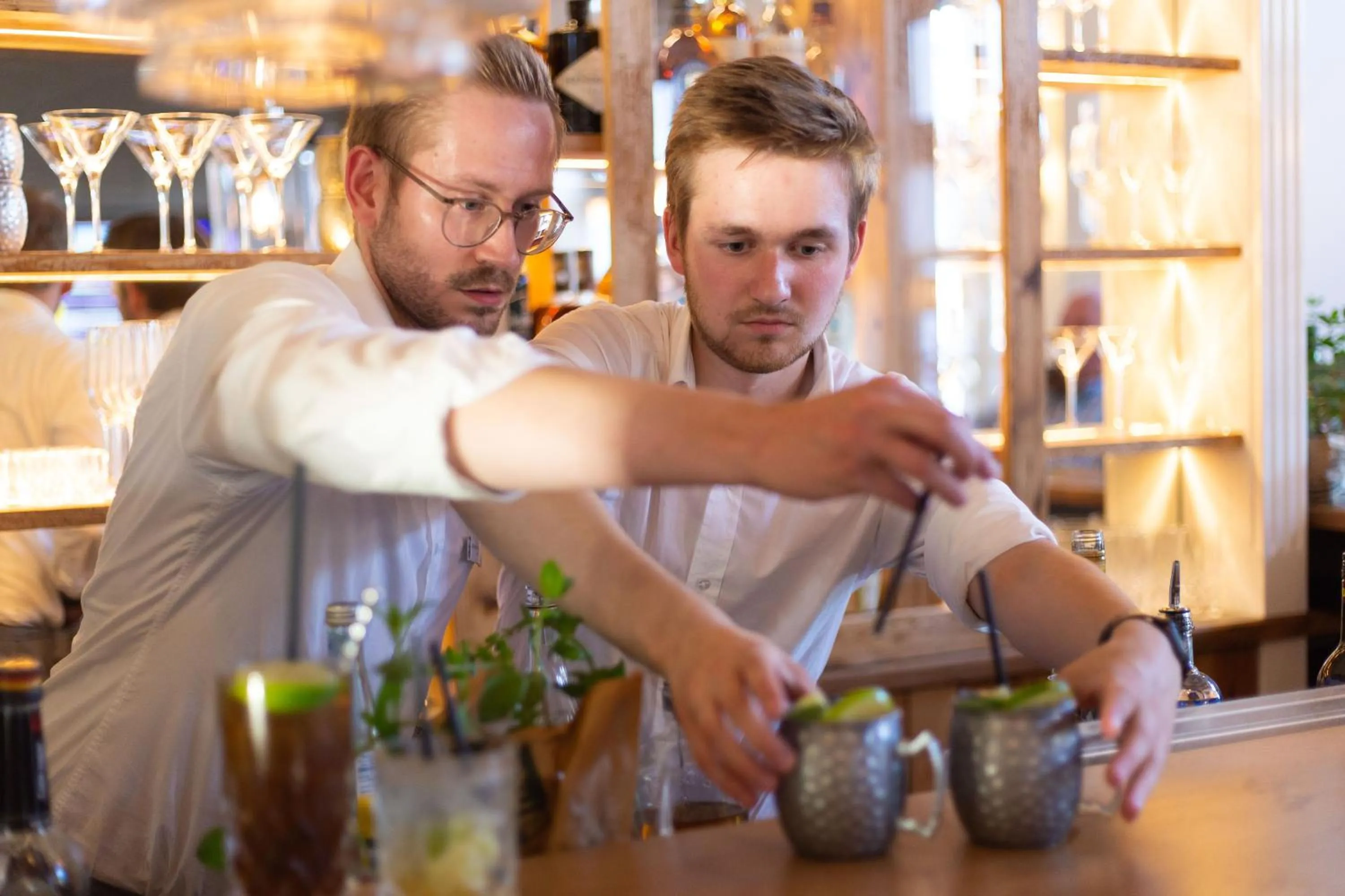 Staff in Hotel Achterum Greetsiel