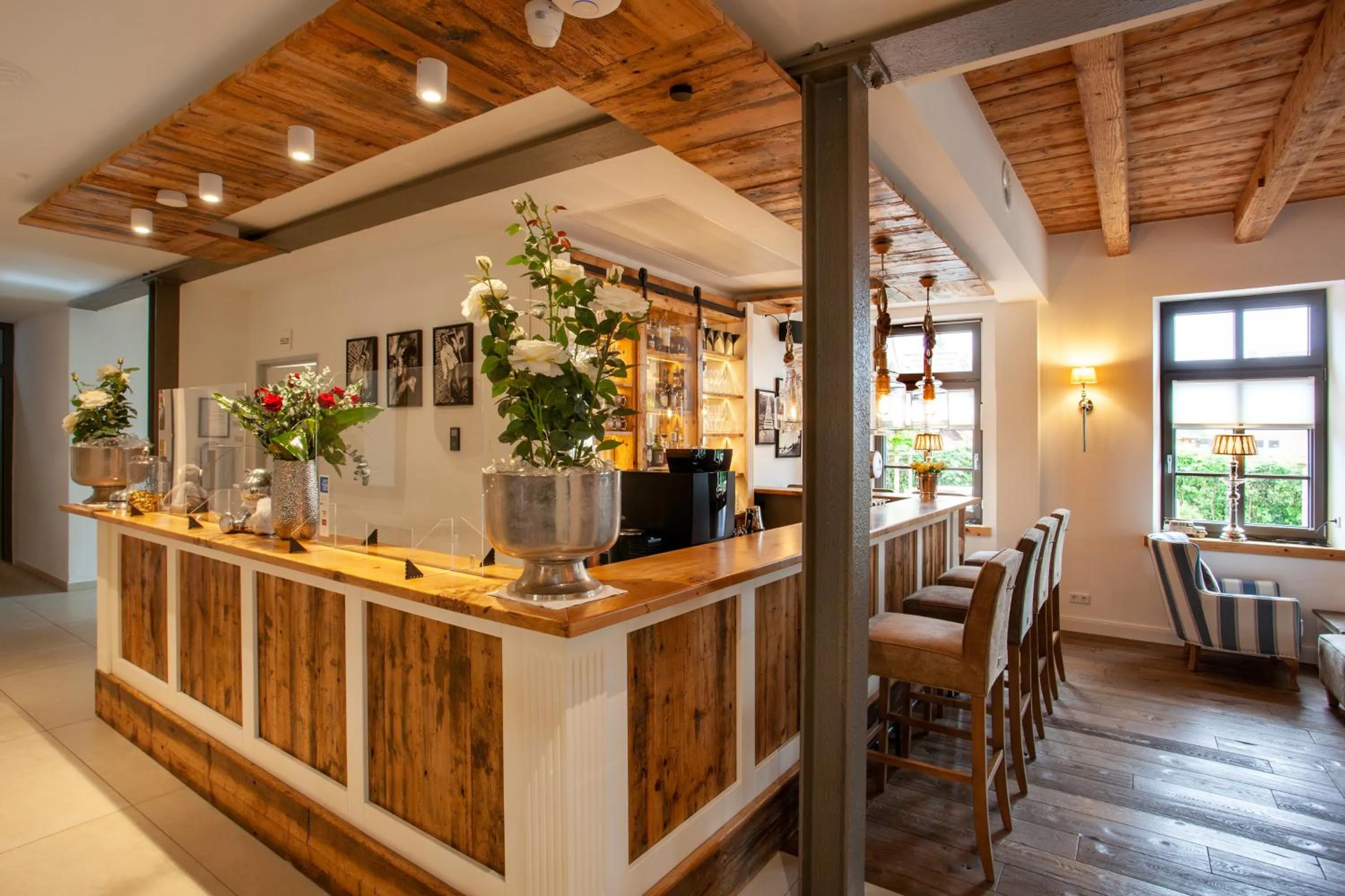 Lobby or reception in Hotel Achterum Greetsiel