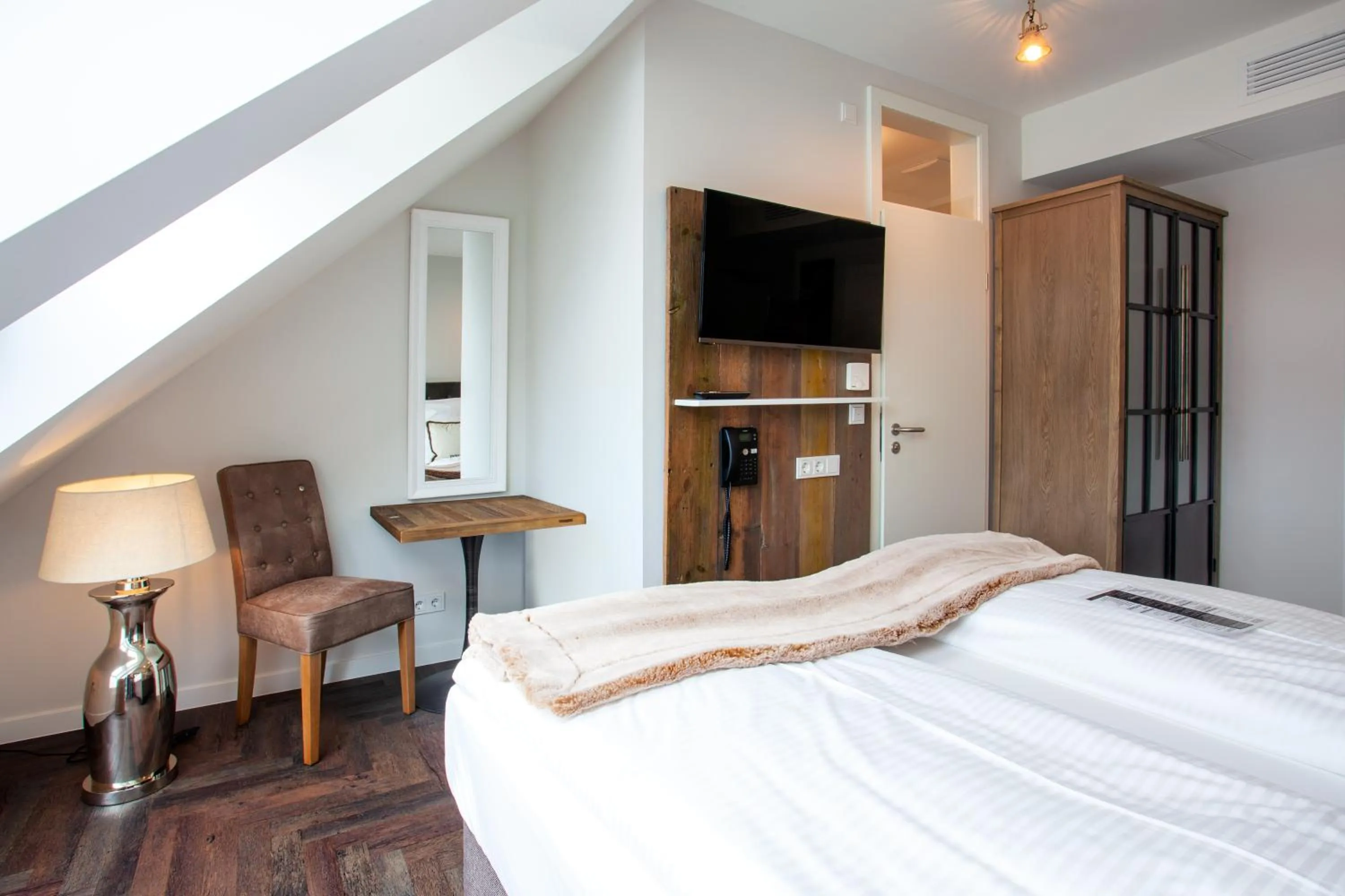 Bed in Hotel Achterum Greetsiel