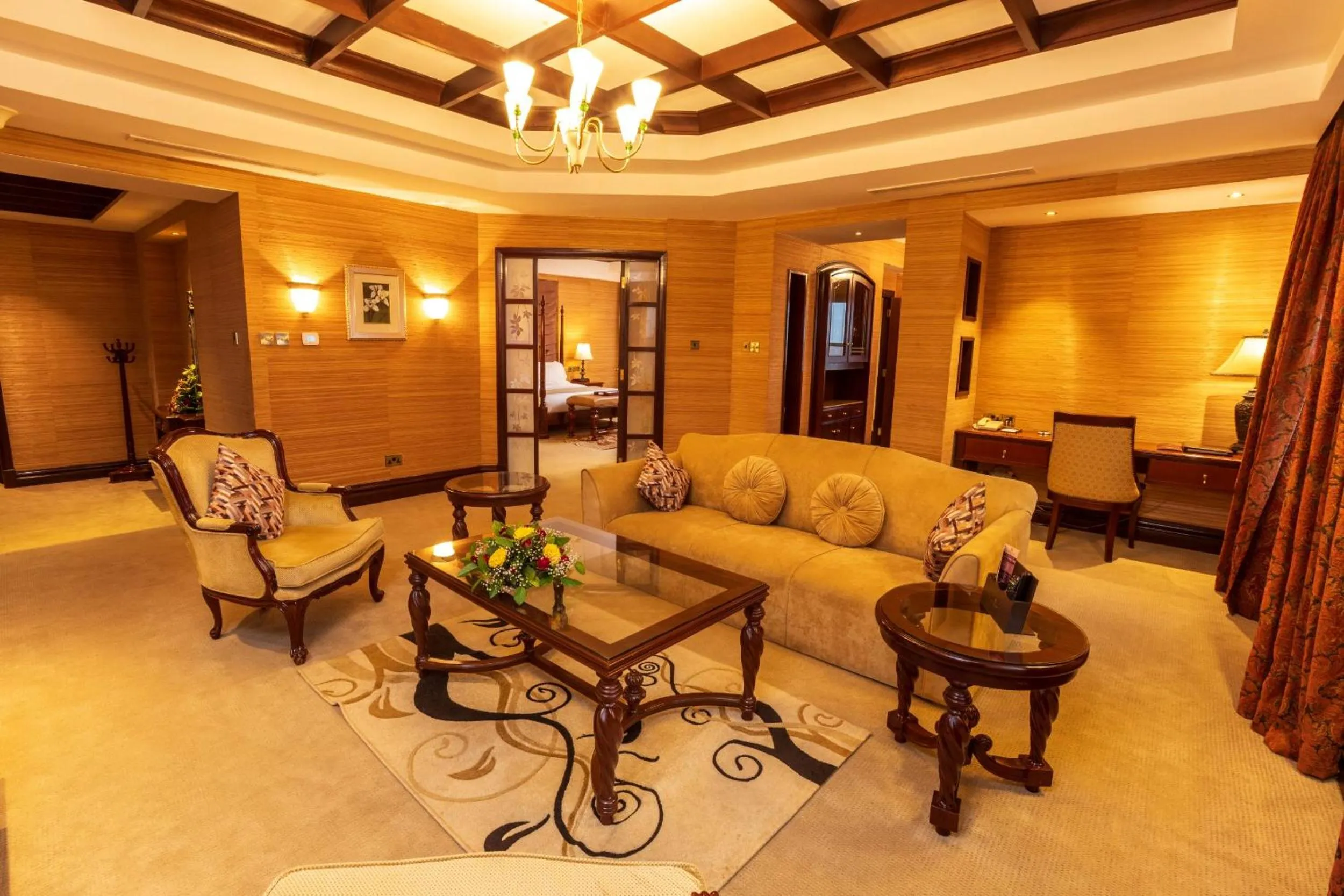 Seating area in Lake Victoria Serena Golf Resort & Spa