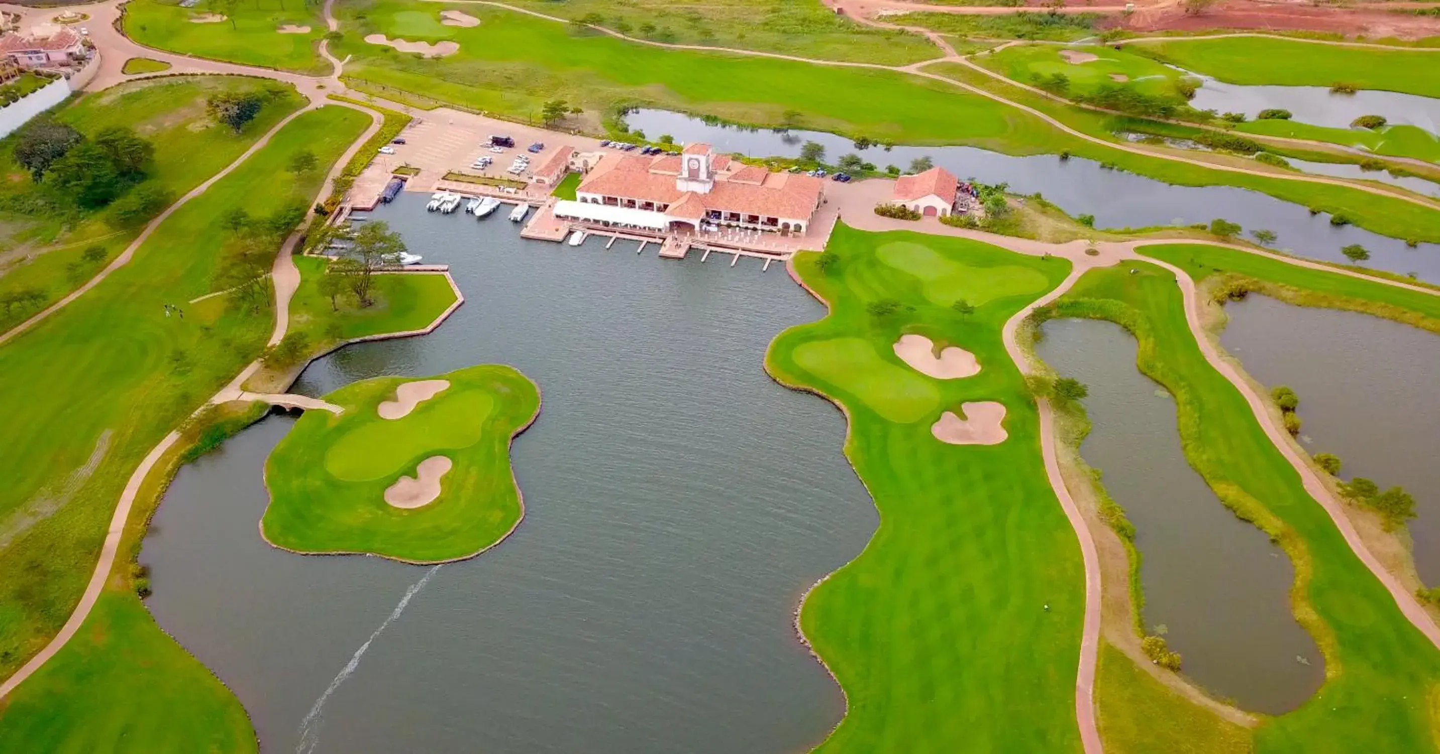 Bird's eye view in Lake Victoria Serena Golf Resort & Spa Bird's eye view in Lake Victoria Serena Golf Resort & Spa