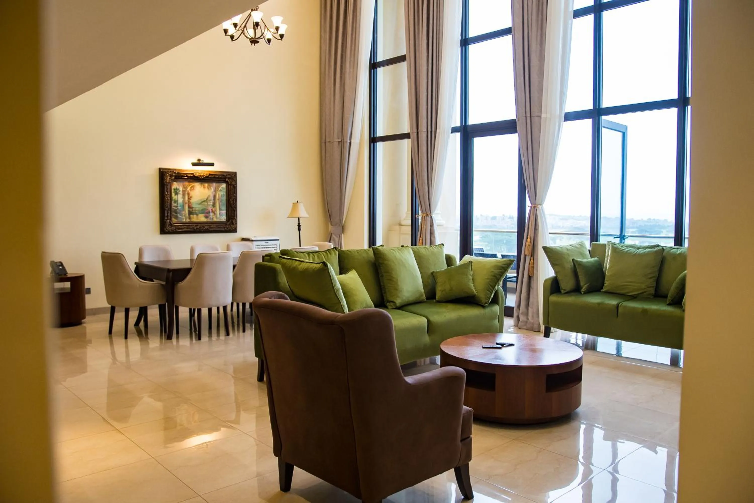 Living room in Lake Victoria Serena Golf Resort & Spa