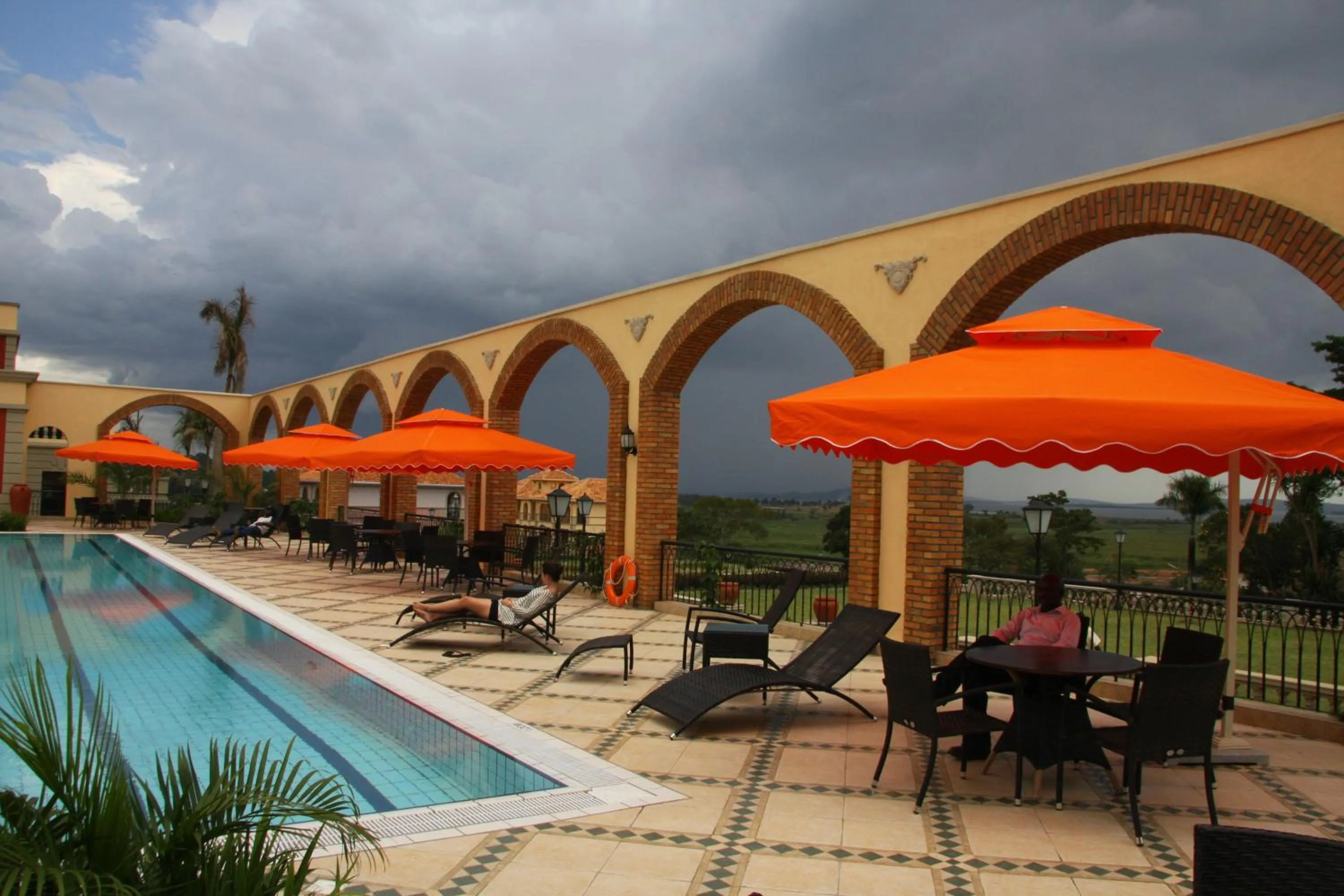 Swimming pool in Lake Victoria Serena Golf Resort & Spa