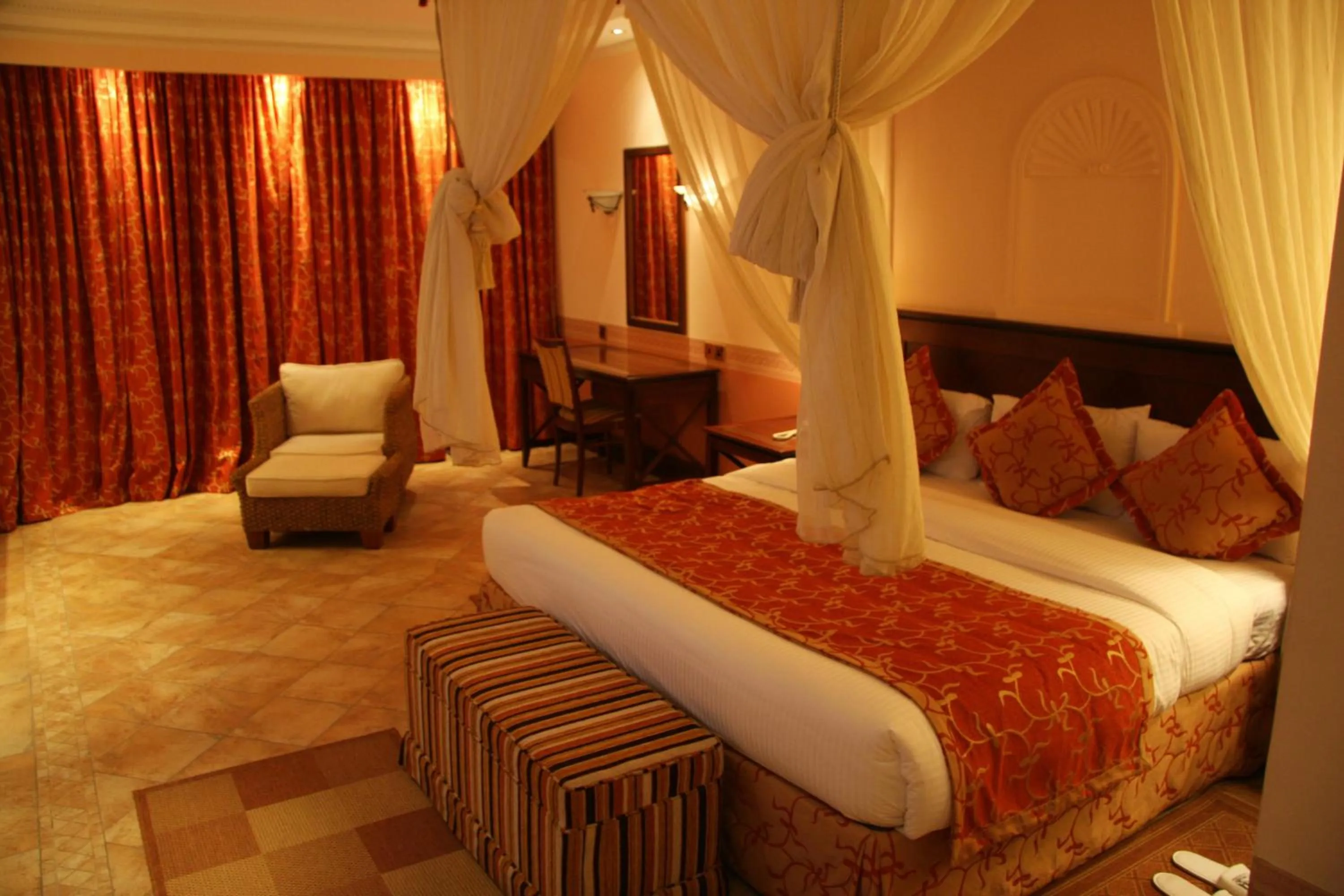 Decorative detail, Bed in Lake Victoria Serena Golf Resort & Spa