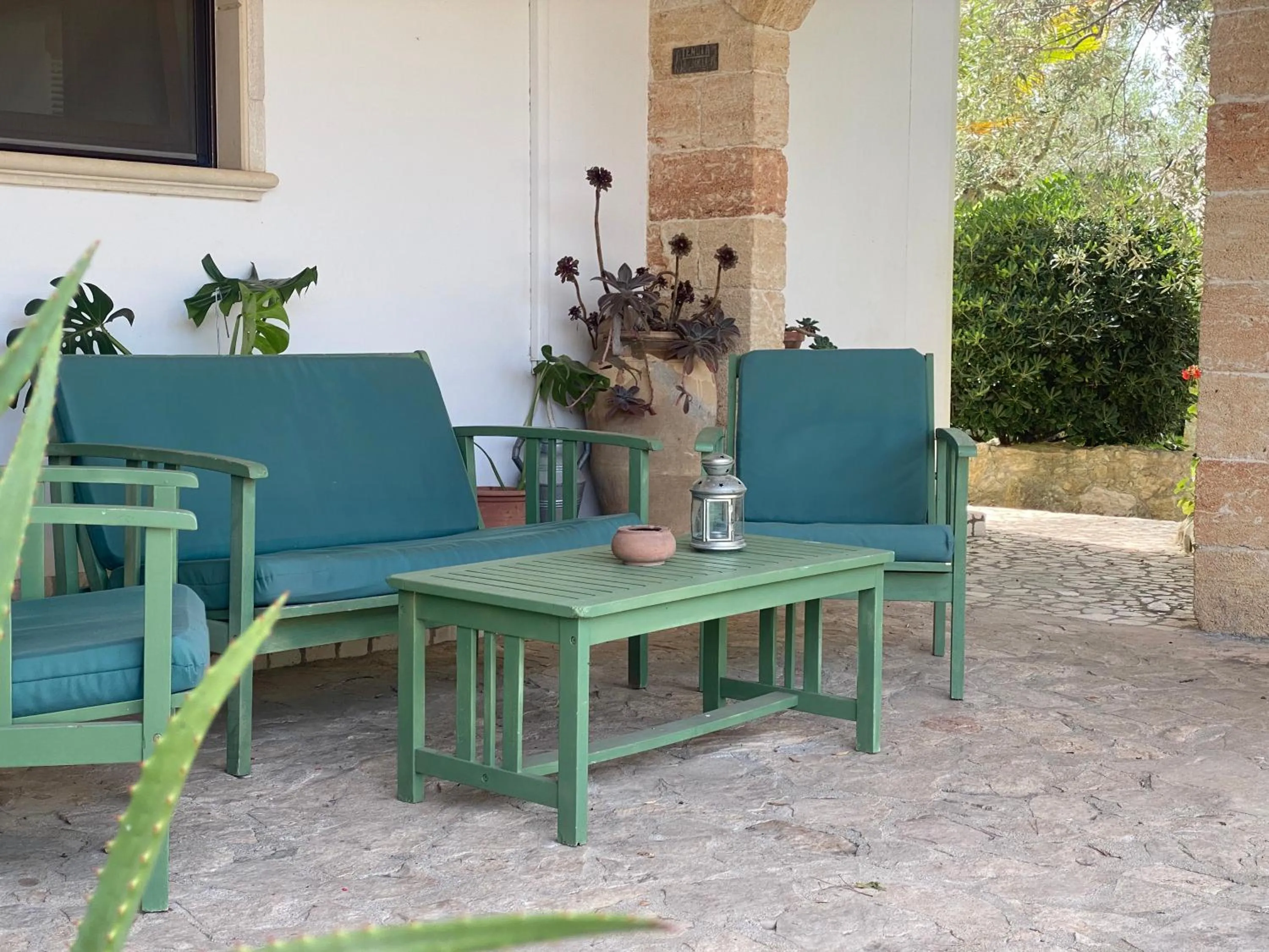 Patio in B&B Tenuta la Cornula