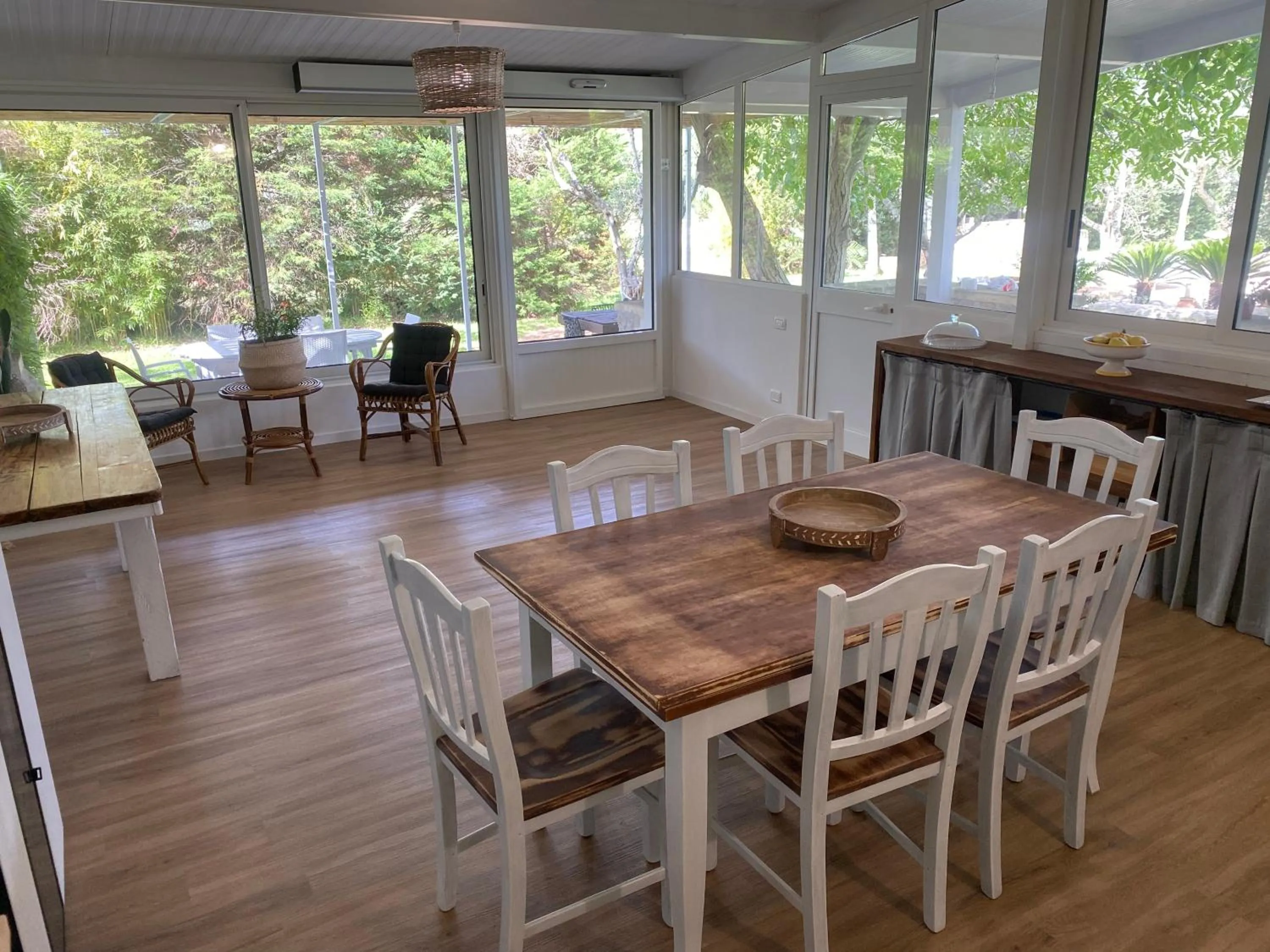 Dining area in B&B Tenuta la Cornula