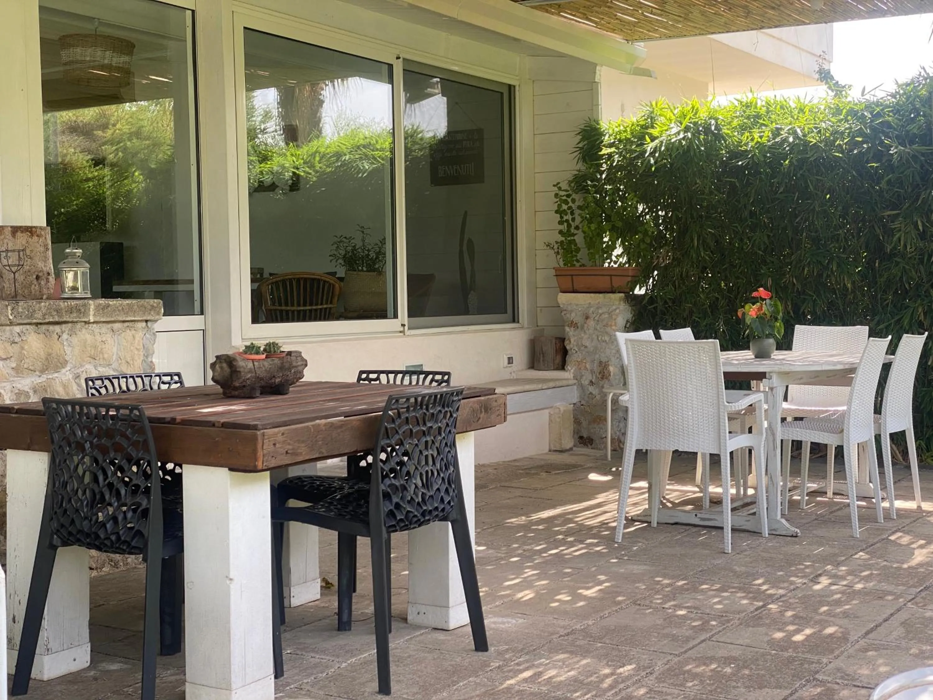 Patio in B&B Tenuta la Cornula