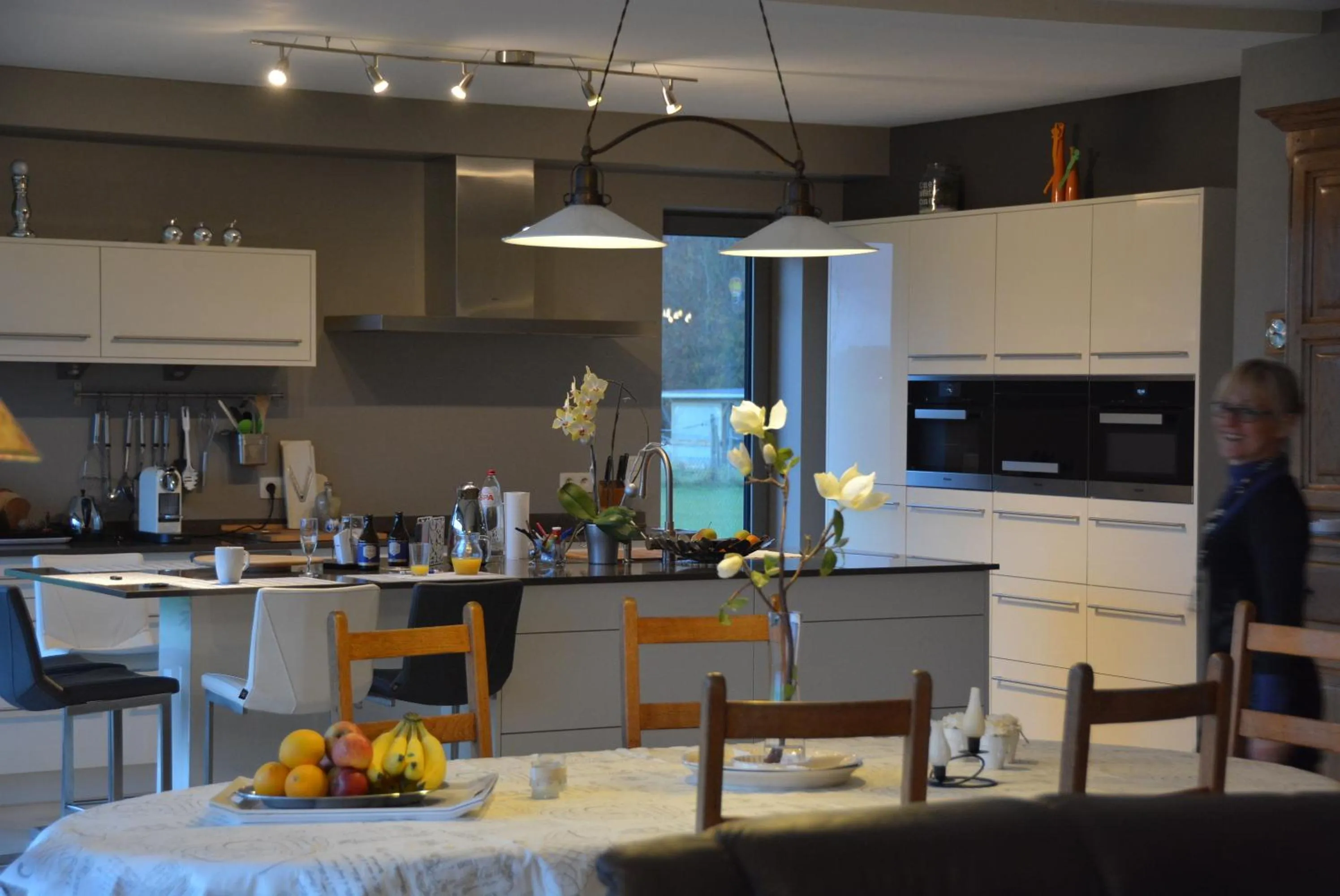 Dining area in B&B La Chabetaine