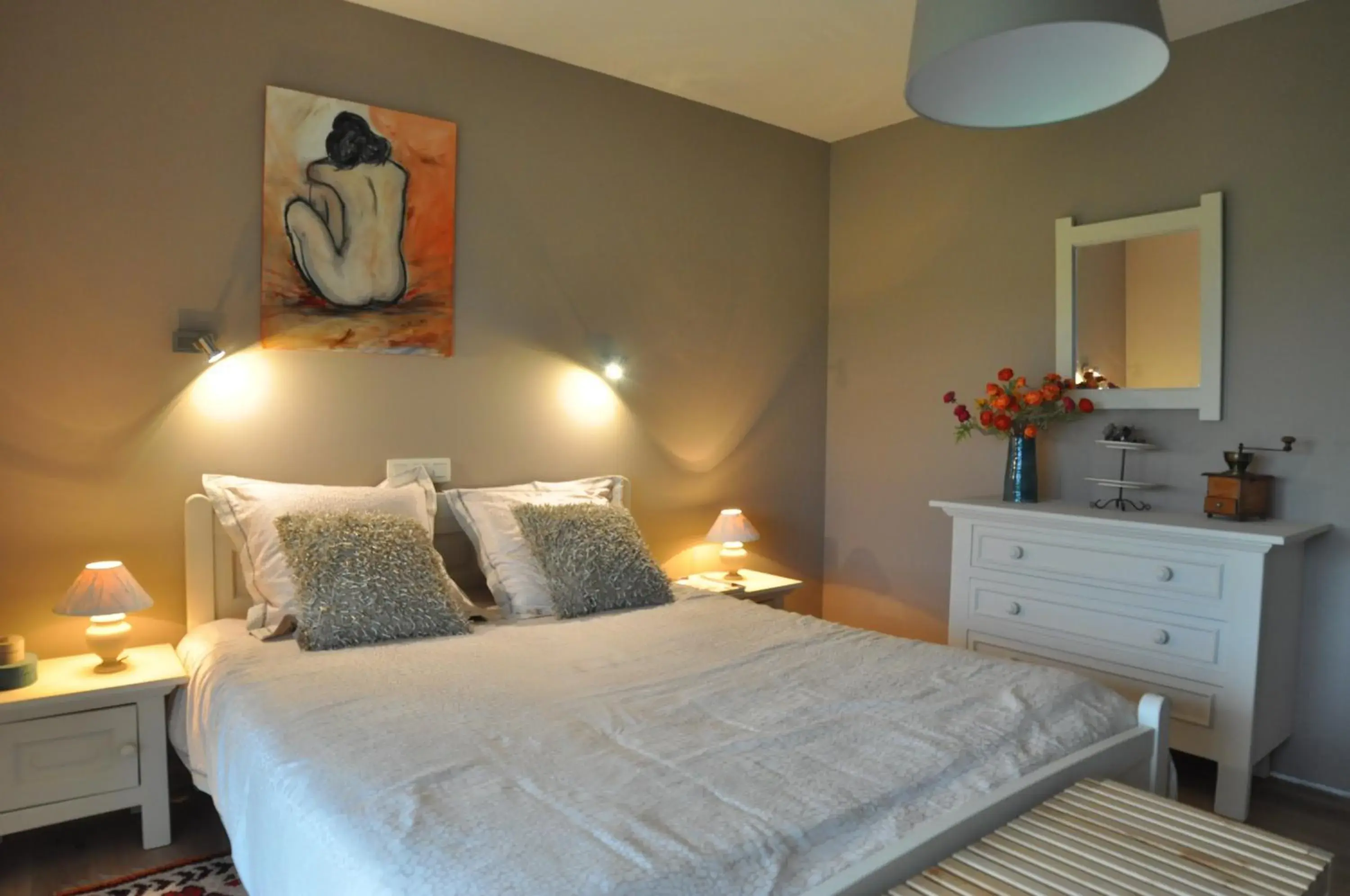 Double Room with Balcony in B&B La Chabetaine Double Room with Balcony in B&B La Chabetaine