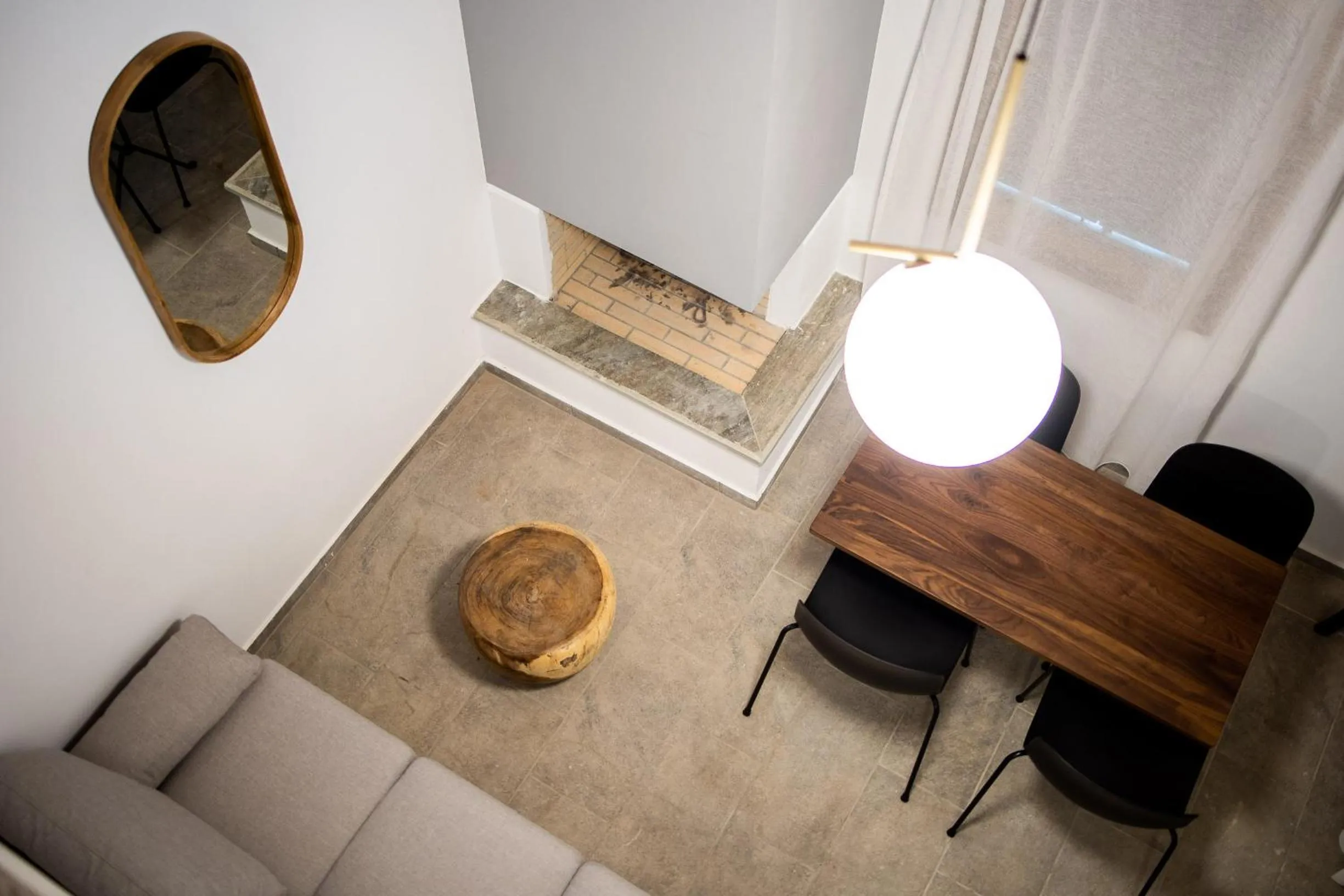 Living room in EPOS hotel