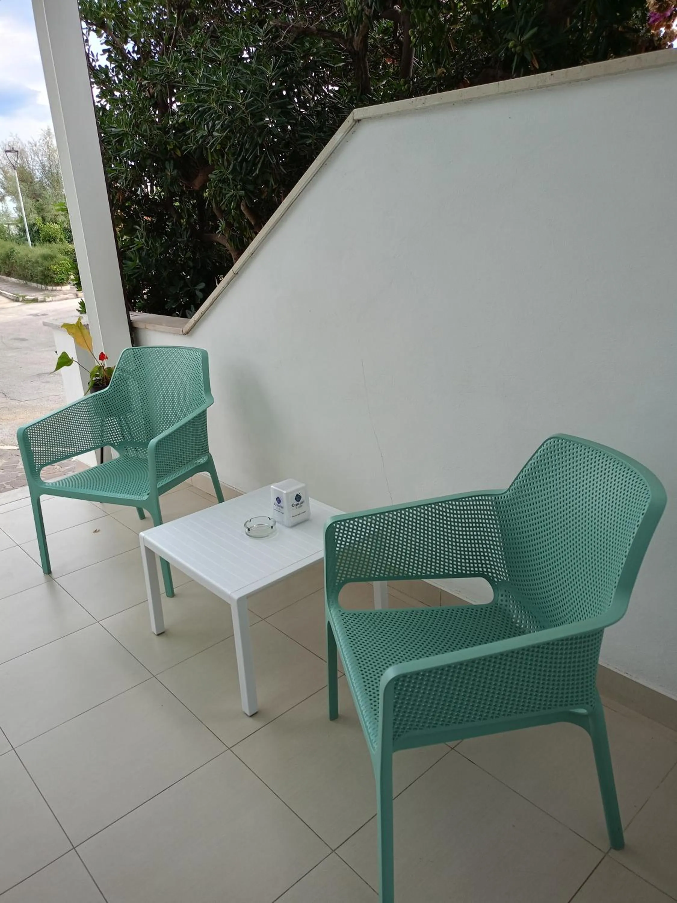 Patio in Hotel Riviera