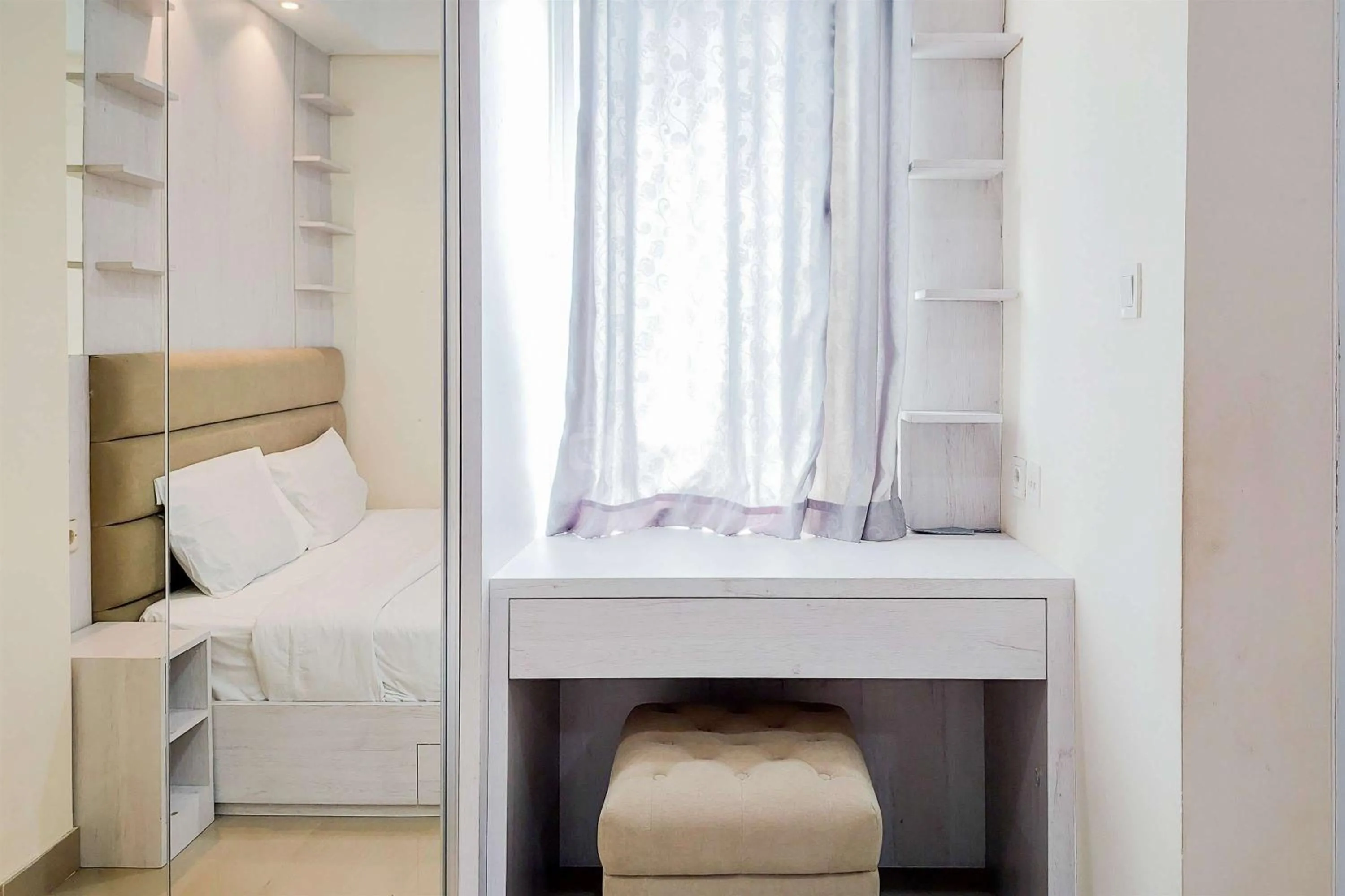 Serene and Homey Studio Apartment B Residence By Travelio