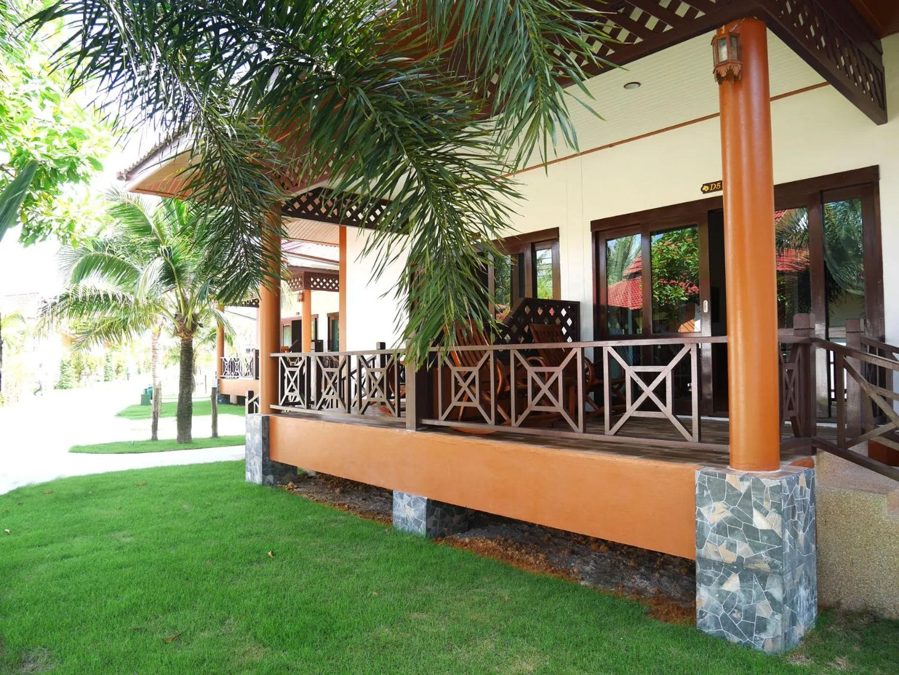 Seating area in The Sunset Beach Resort - Koh Kho Khao