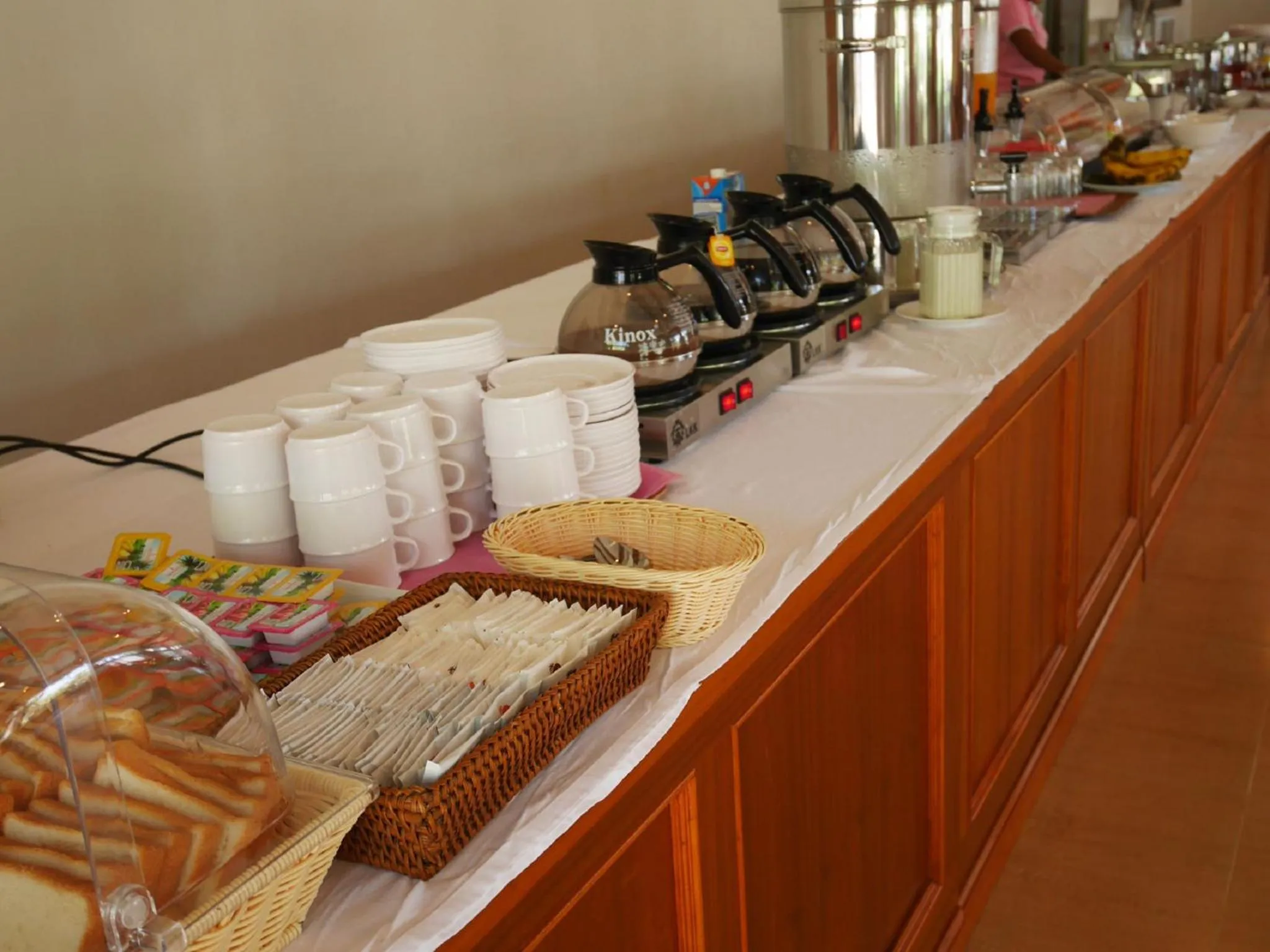 American breakfast in The Sunset Beach Resort - Koh Kho Khao