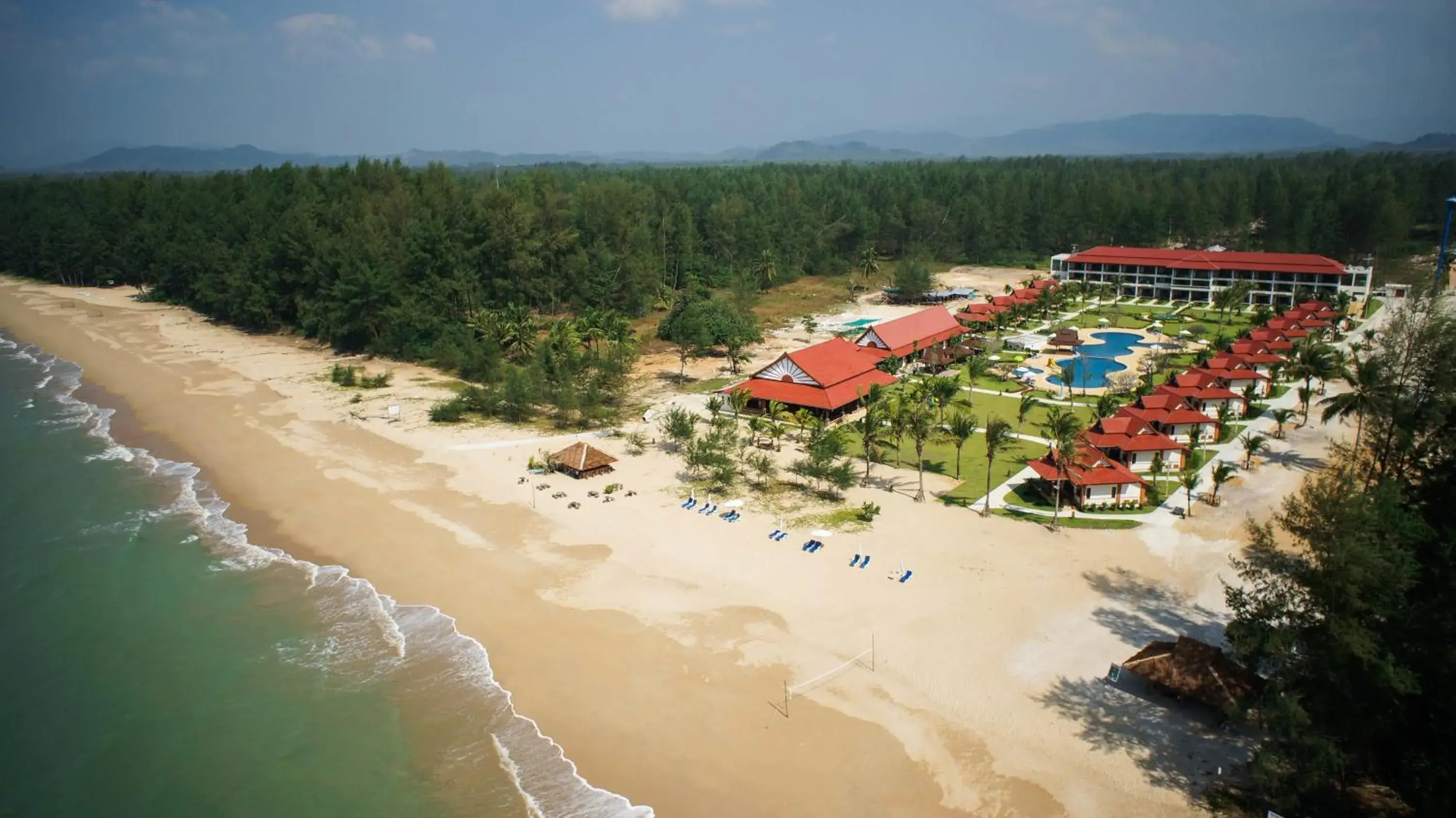 Bird's eye view in The Sunset Beach Resort - Koh Kho Khao Bird's eye view in The Sunset Beach Resort - Koh Kho Khao