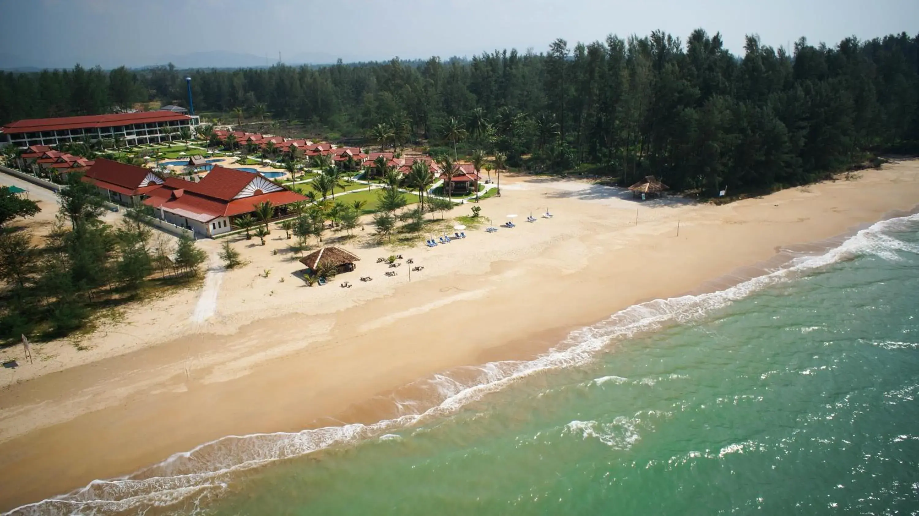 Bird's eye view in The Sunset Beach Resort - Koh Kho Khao Bird's eye view in The Sunset Beach Resort - Koh Kho Khao