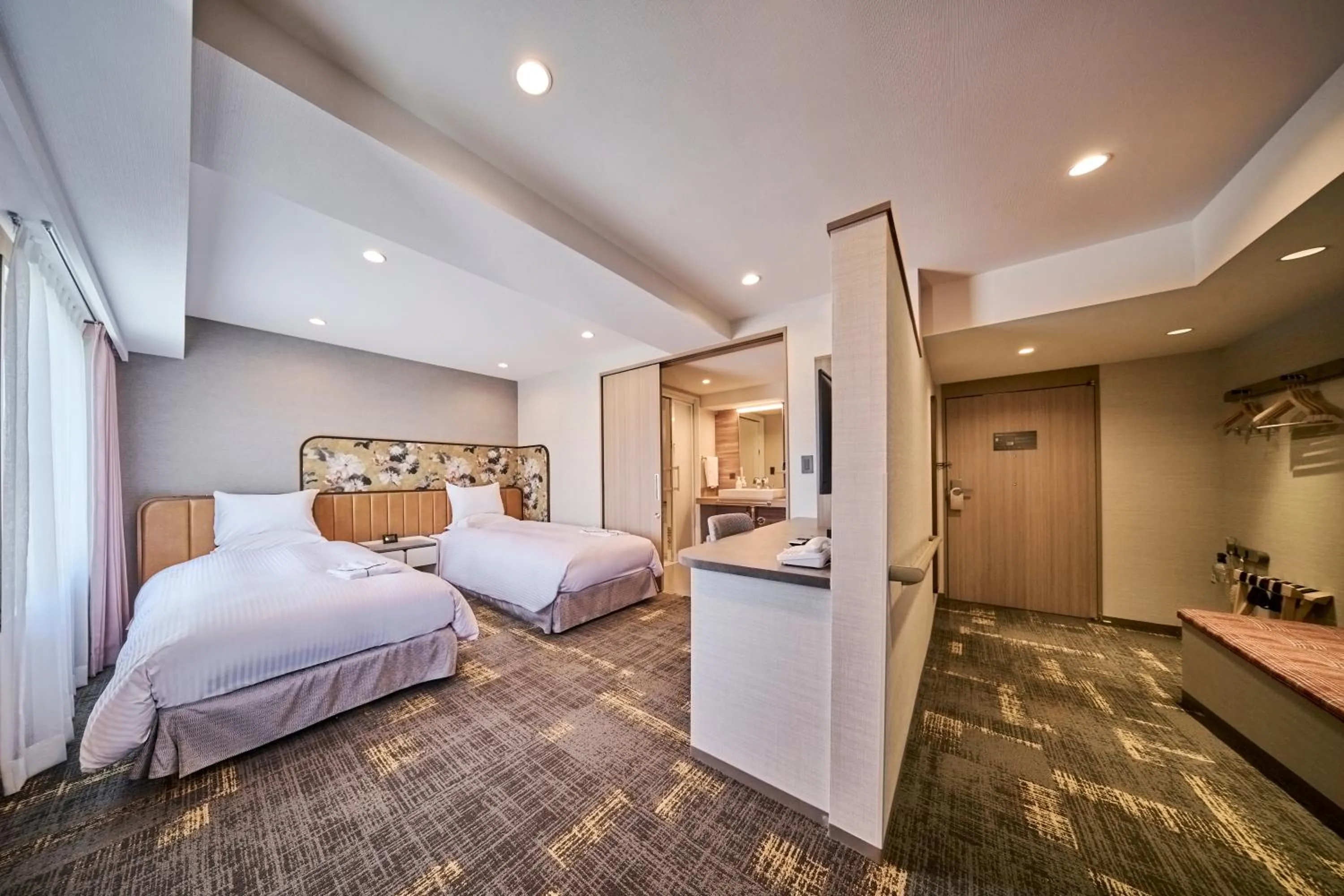 Bed in Hotel Flora Funabashi