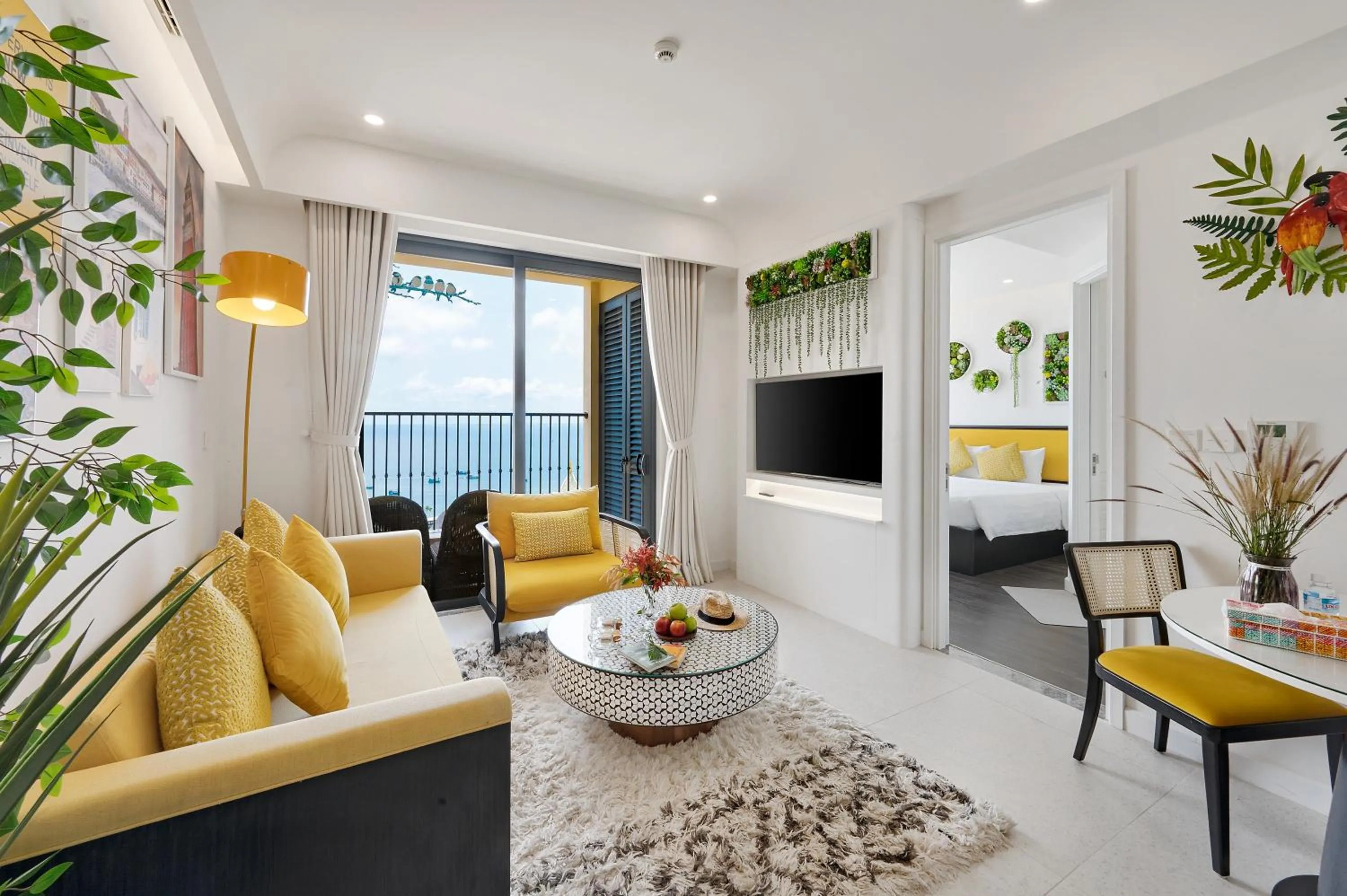 Photo of the whole room in Elyday Apartment Hillside Phu Quoc - Sea & Firework view