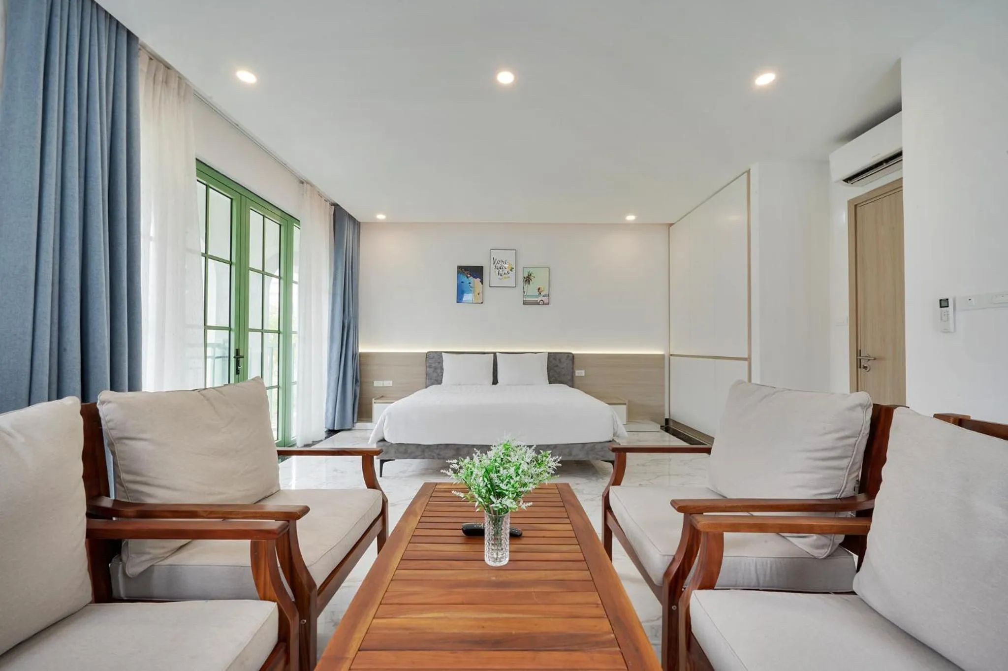 Bedroom in Elyday Apartment Hillside Phu Quoc - Sea & Firework view