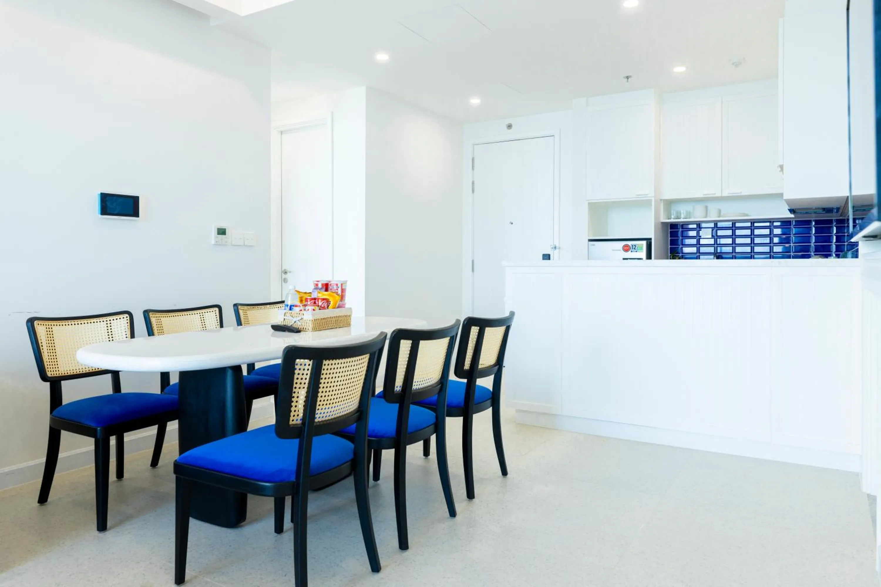 Kitchen or kitchenette in Elyday Apartment Hillside Phu Quoc - Sea & Firework view